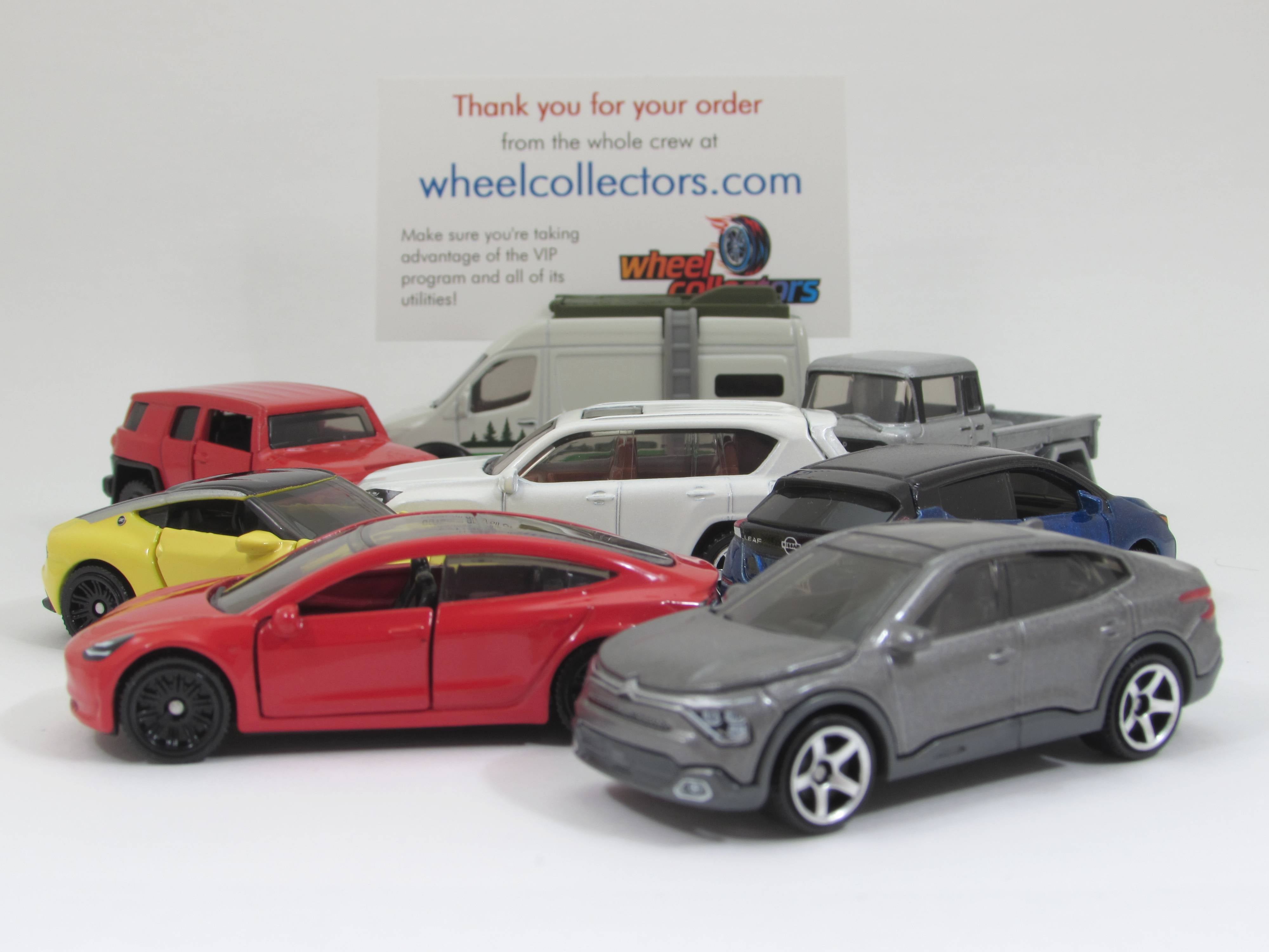Matchbox Power Grabs 2022 #18 Tesla Model Y Rosso - Scala 1:64 - Edizione FSB