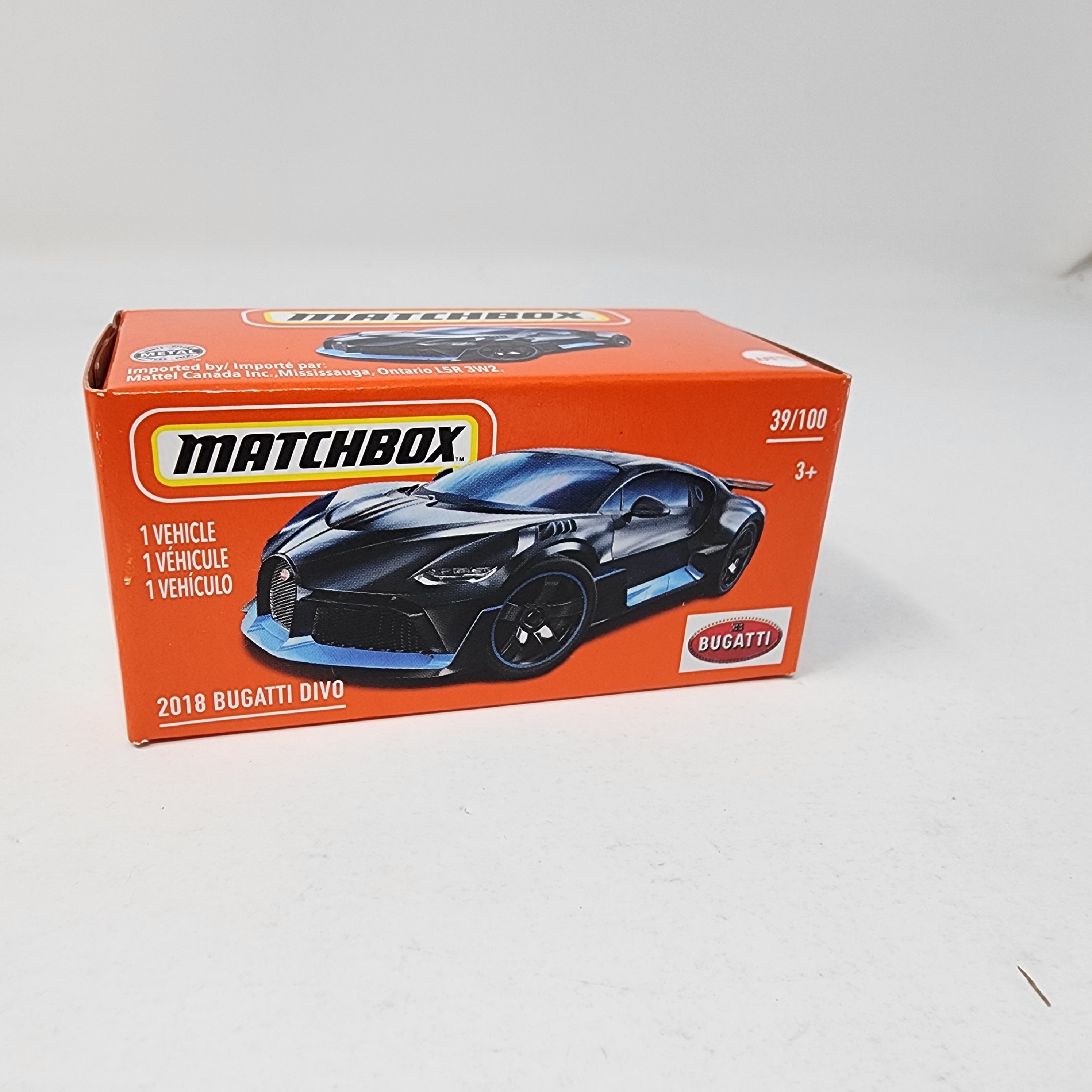 2018 Bugatti Divo #39 * Matchbox Power Grabs – Wheelcollectors LLC