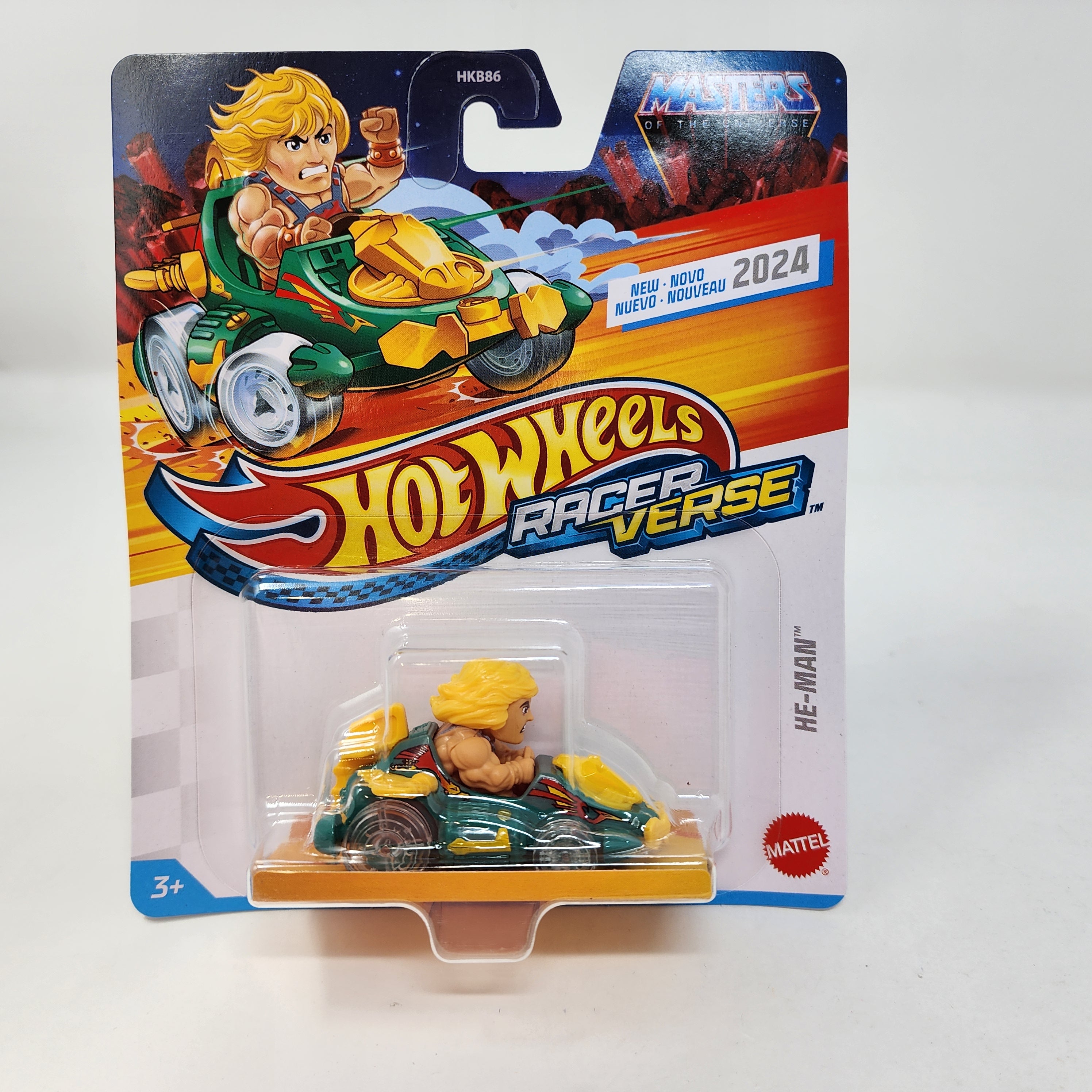 He-Man Master of the Universe * 2024 Hot Wheels Racer Verse Case K