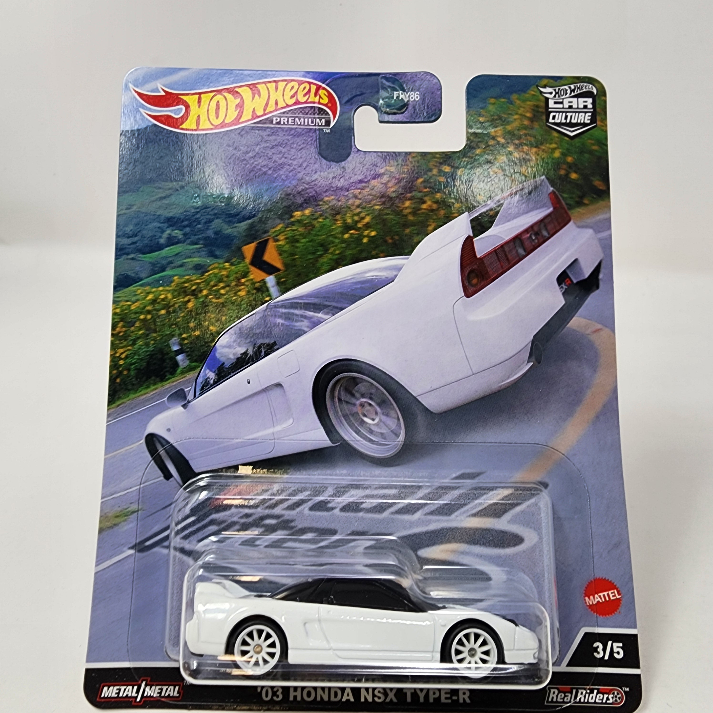 03 Honda NSX Type-R * White * Hot Wheels Car Culture Mountain