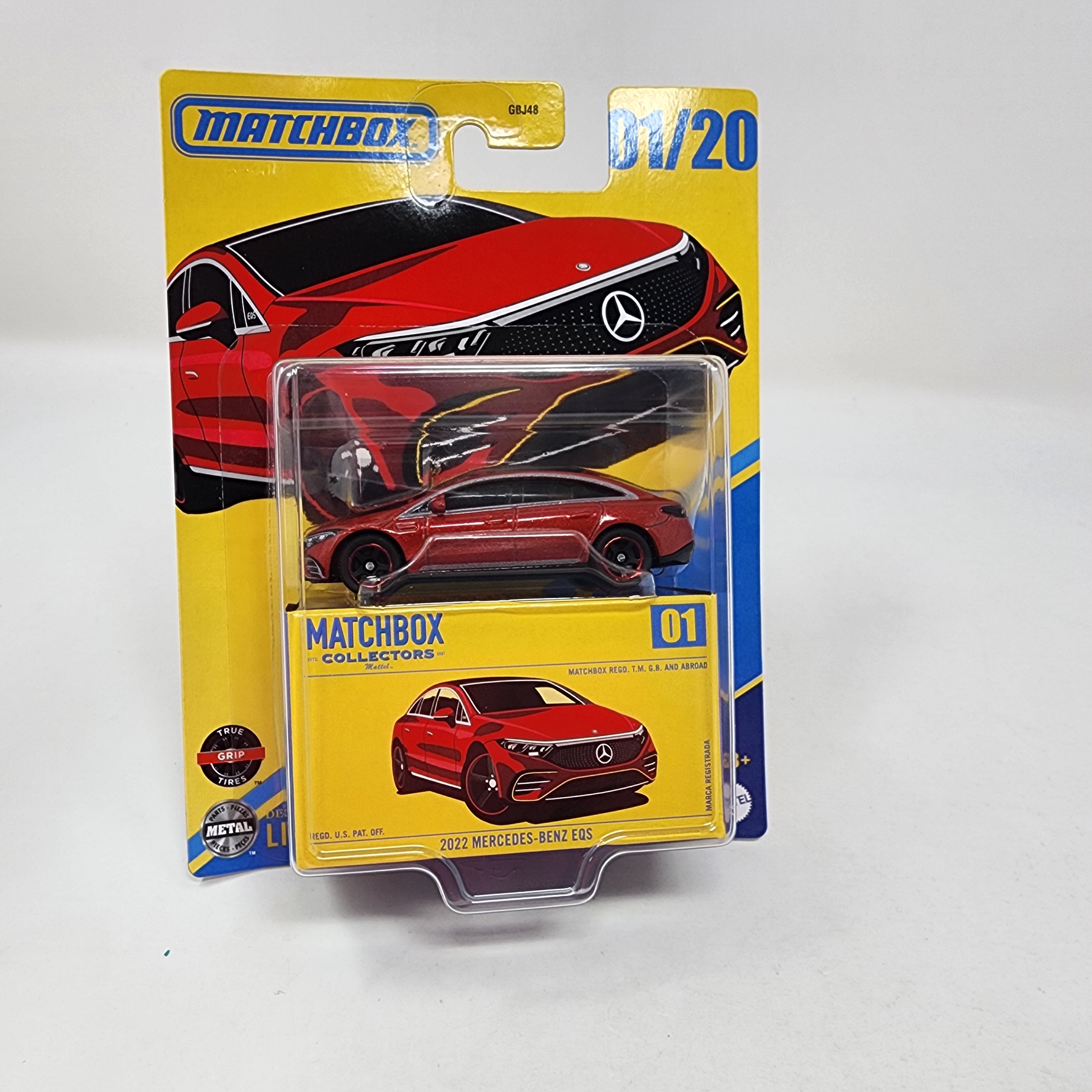 2022 Mercedes-Benz EQS #1 * 2025 Matchbox Collectors Series Case A