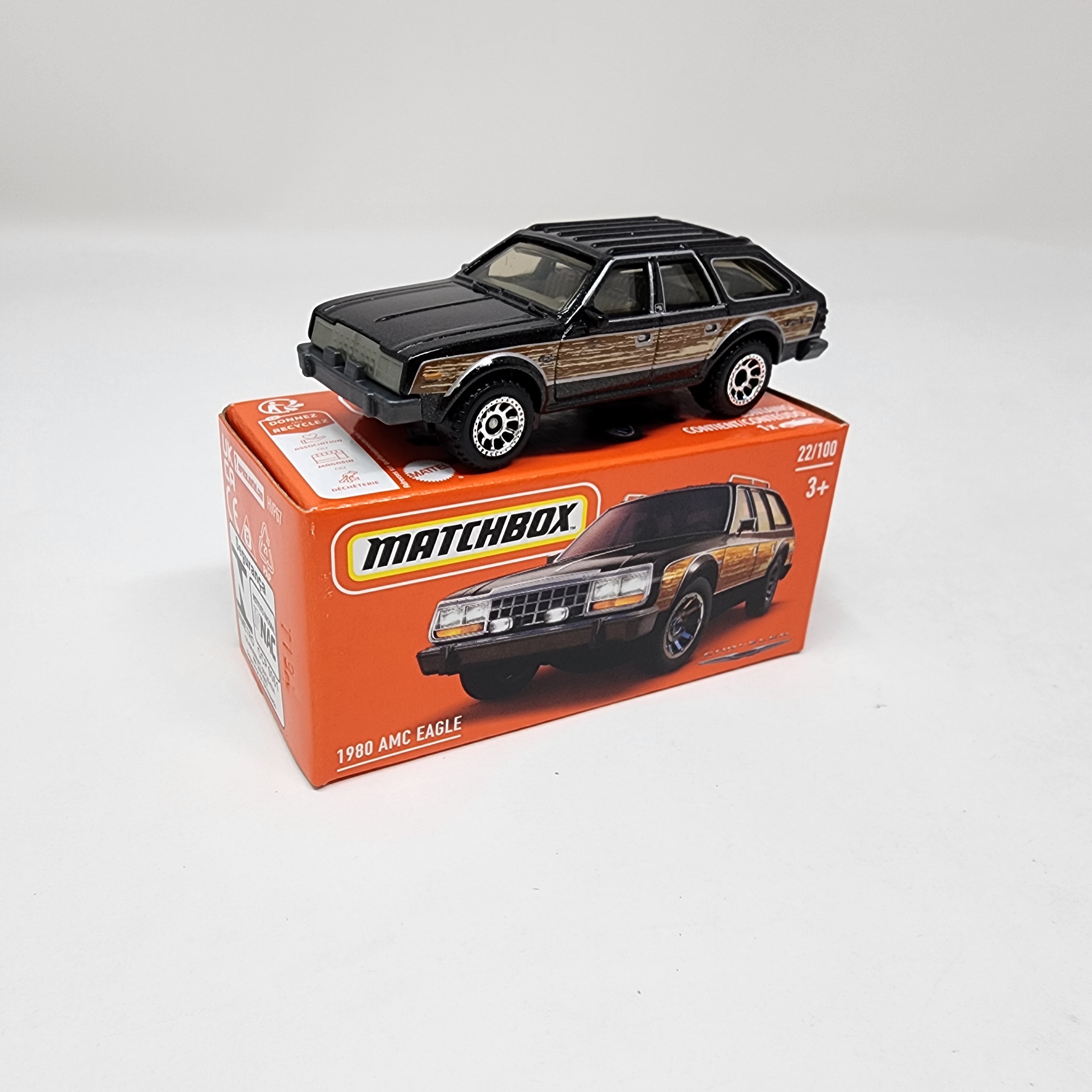 1980 AMC Eagle #22 * 2024 Matchbox Power Grabs Case J