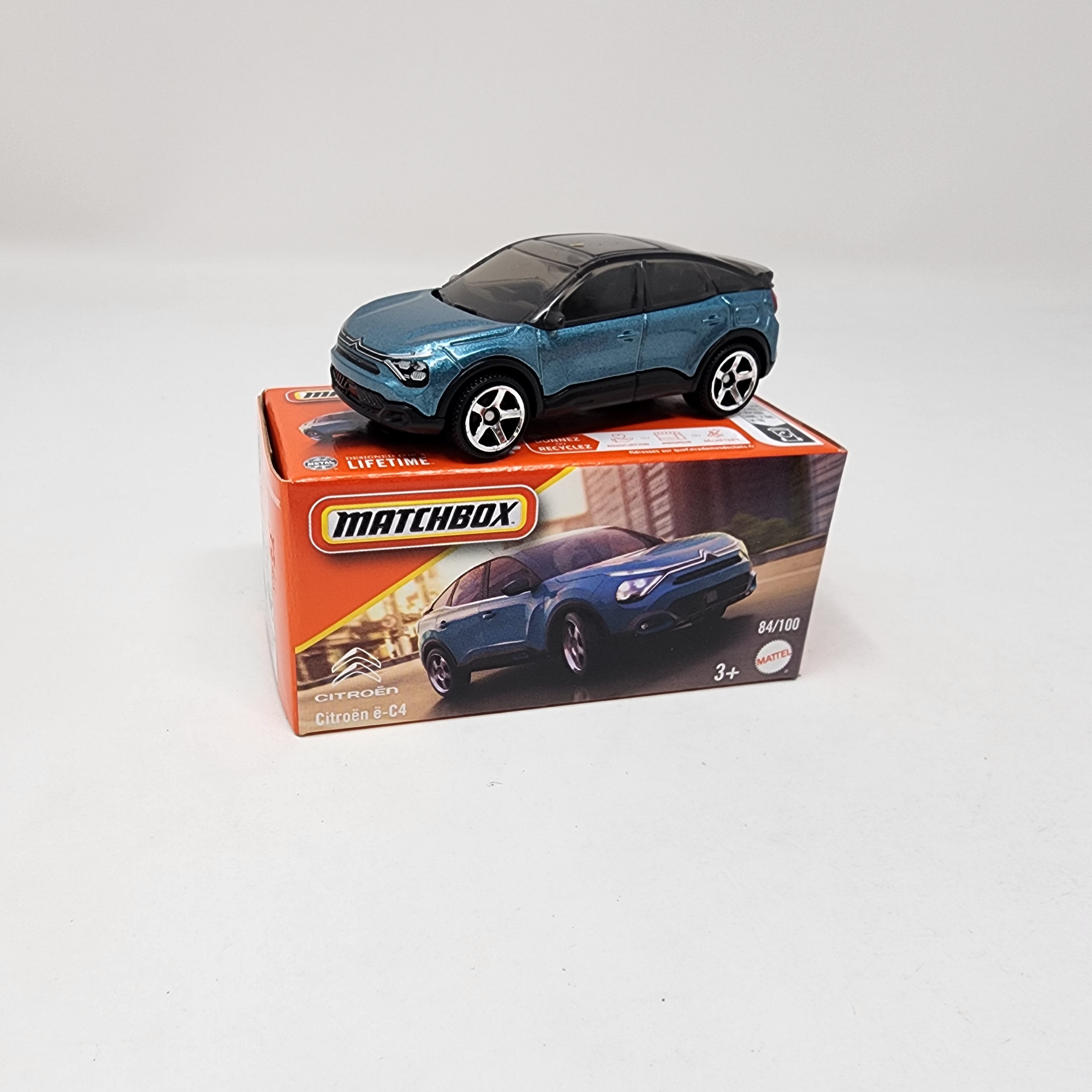 Citroen e-C4 #84 * 2025 Matchbox Power Grabs Case A