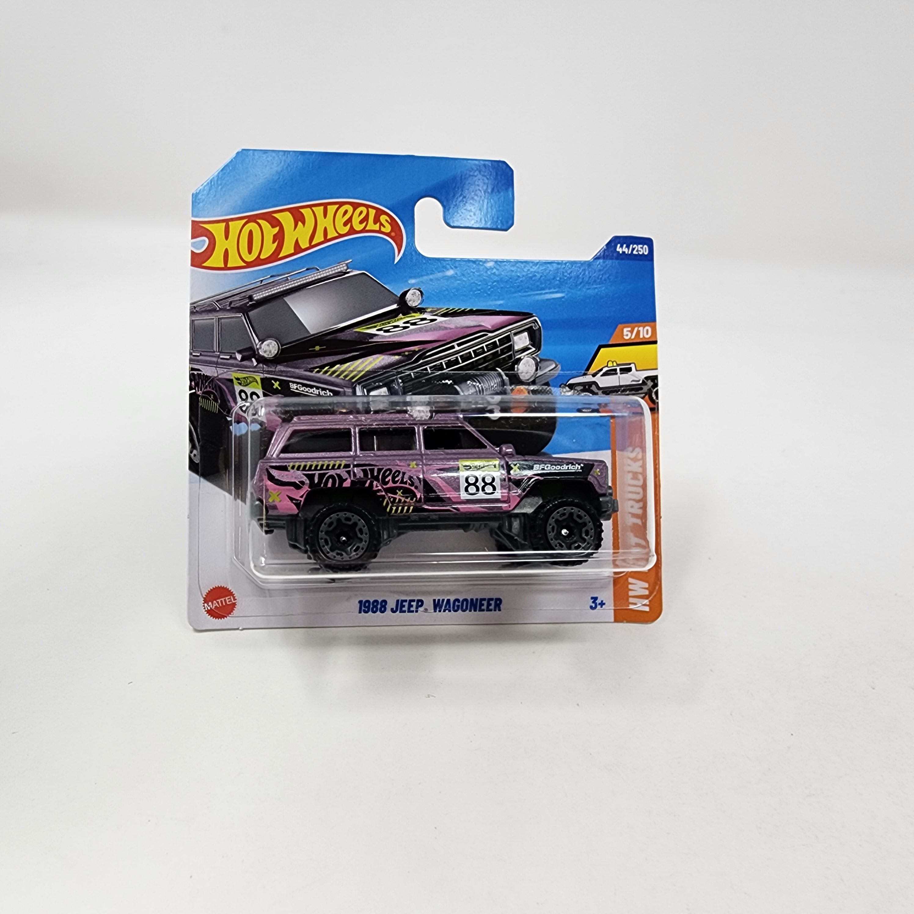1988 Jeep Wagoneer #44 * Purple * 2025 Hot Wheels Short Card 1988 Jeep Wagoneer #44 * Purple * 2025 Hot Wheels Short Card