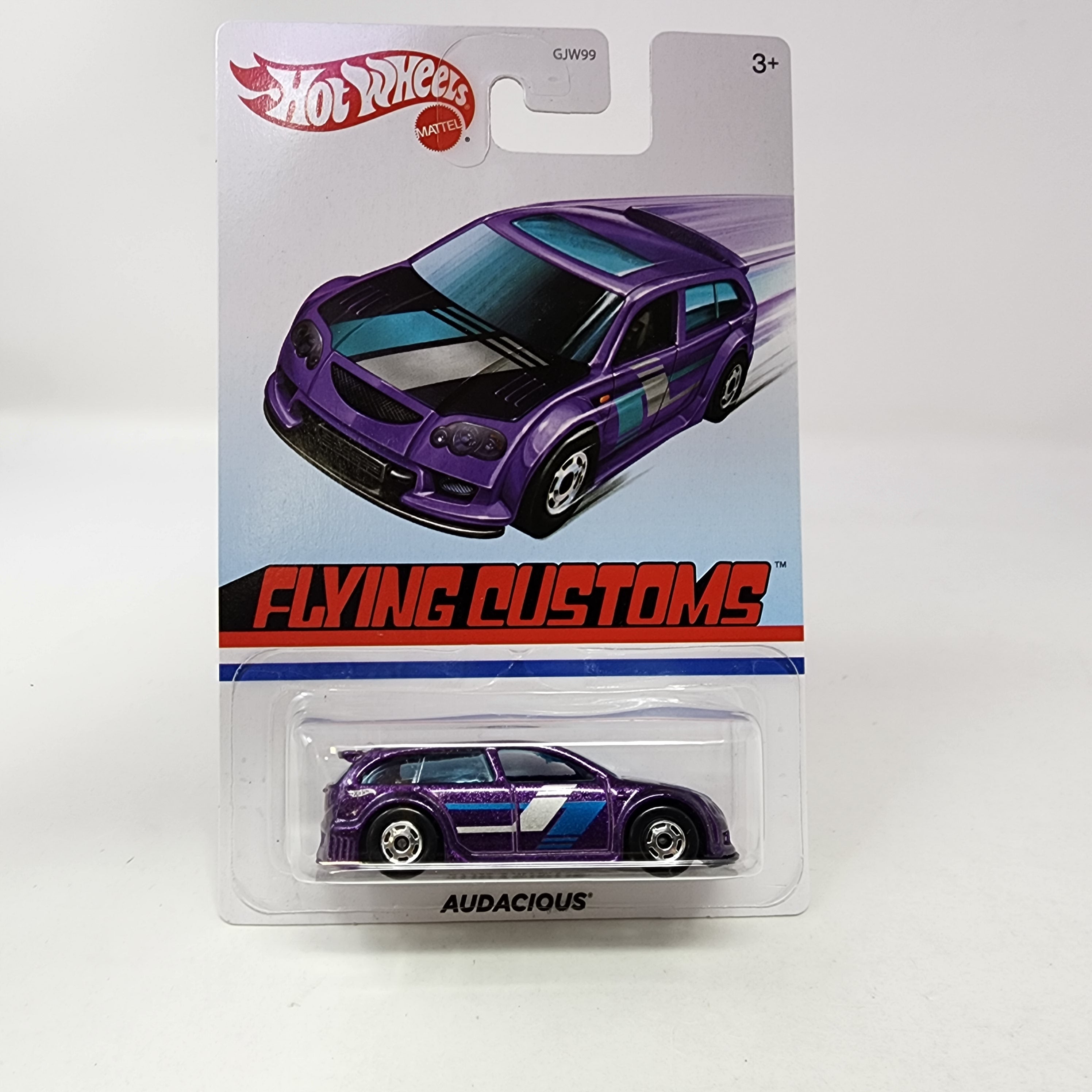 Audacious Purple Hot Wheels Flying Customs