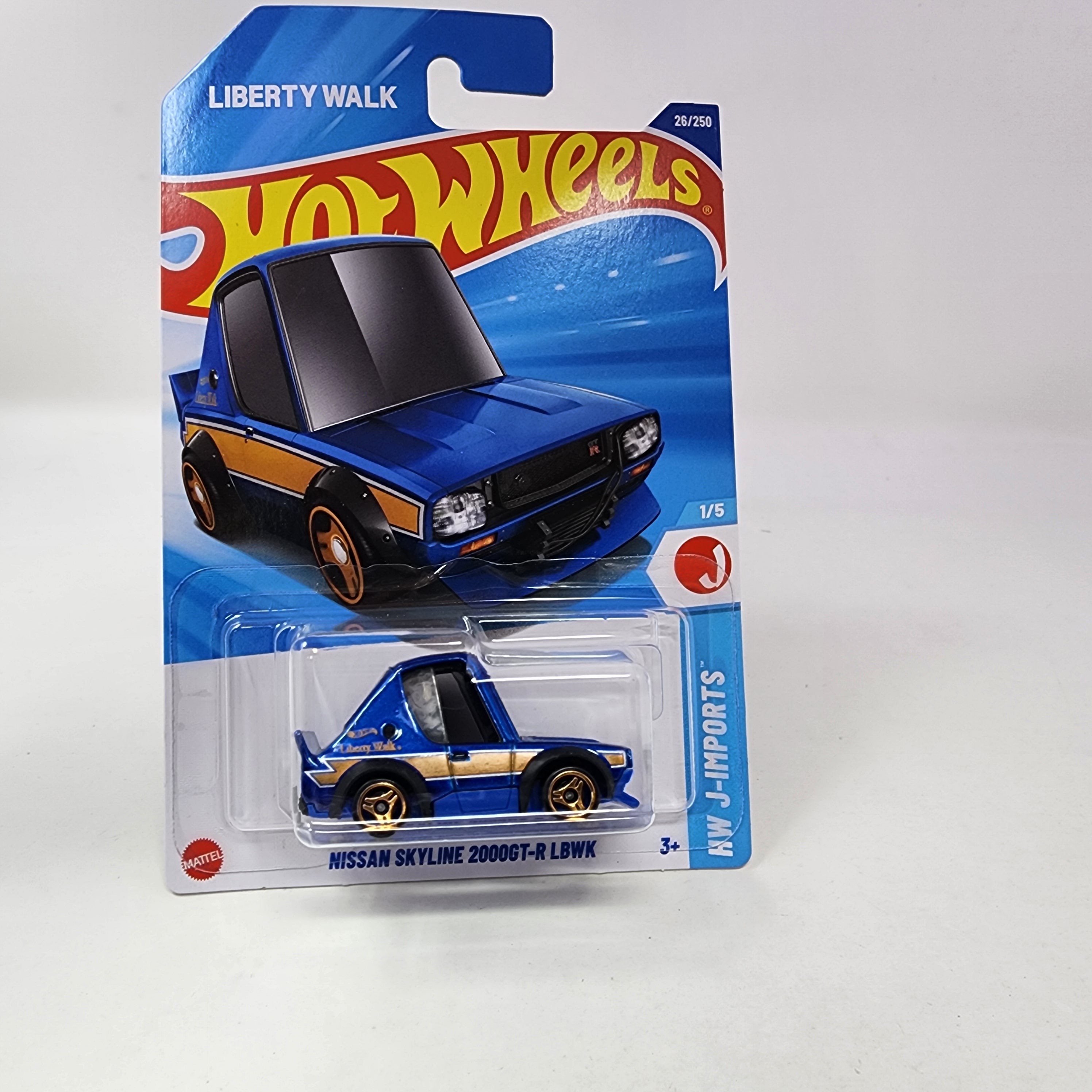 2025 HOT WHEELS NISSAN SKYLINE 2000GT-R LBWK HW J IMPORTS