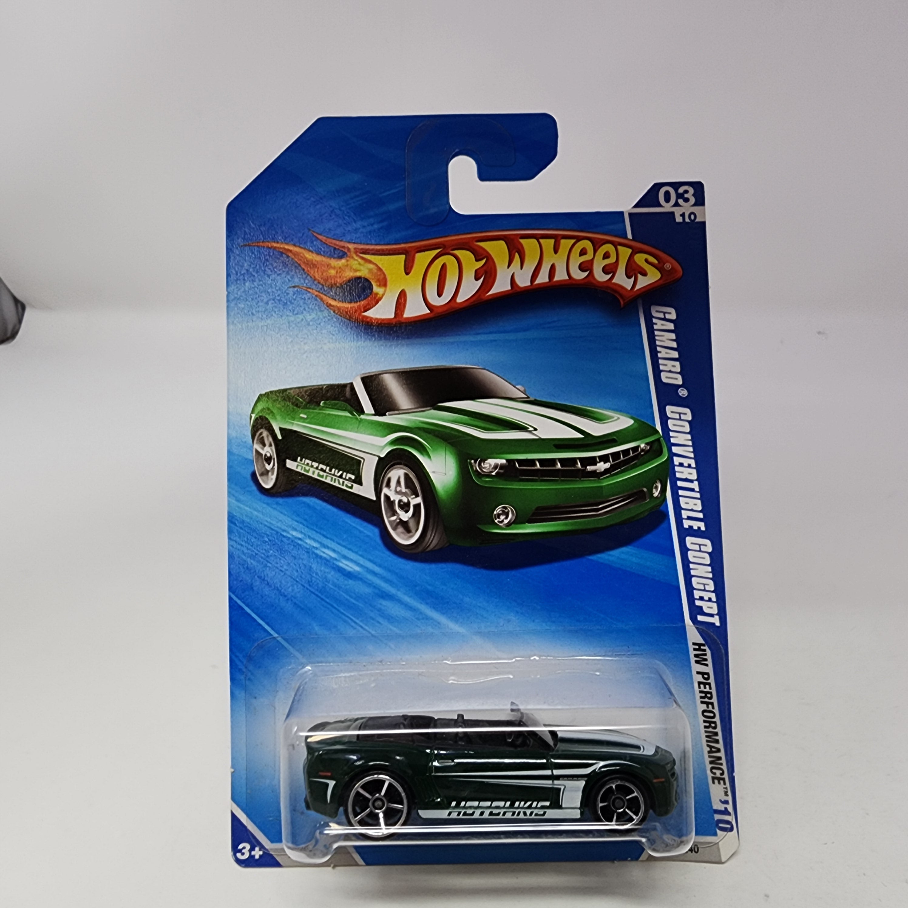 Camaro Convertible Concept * Green * Hot Wheels 2010