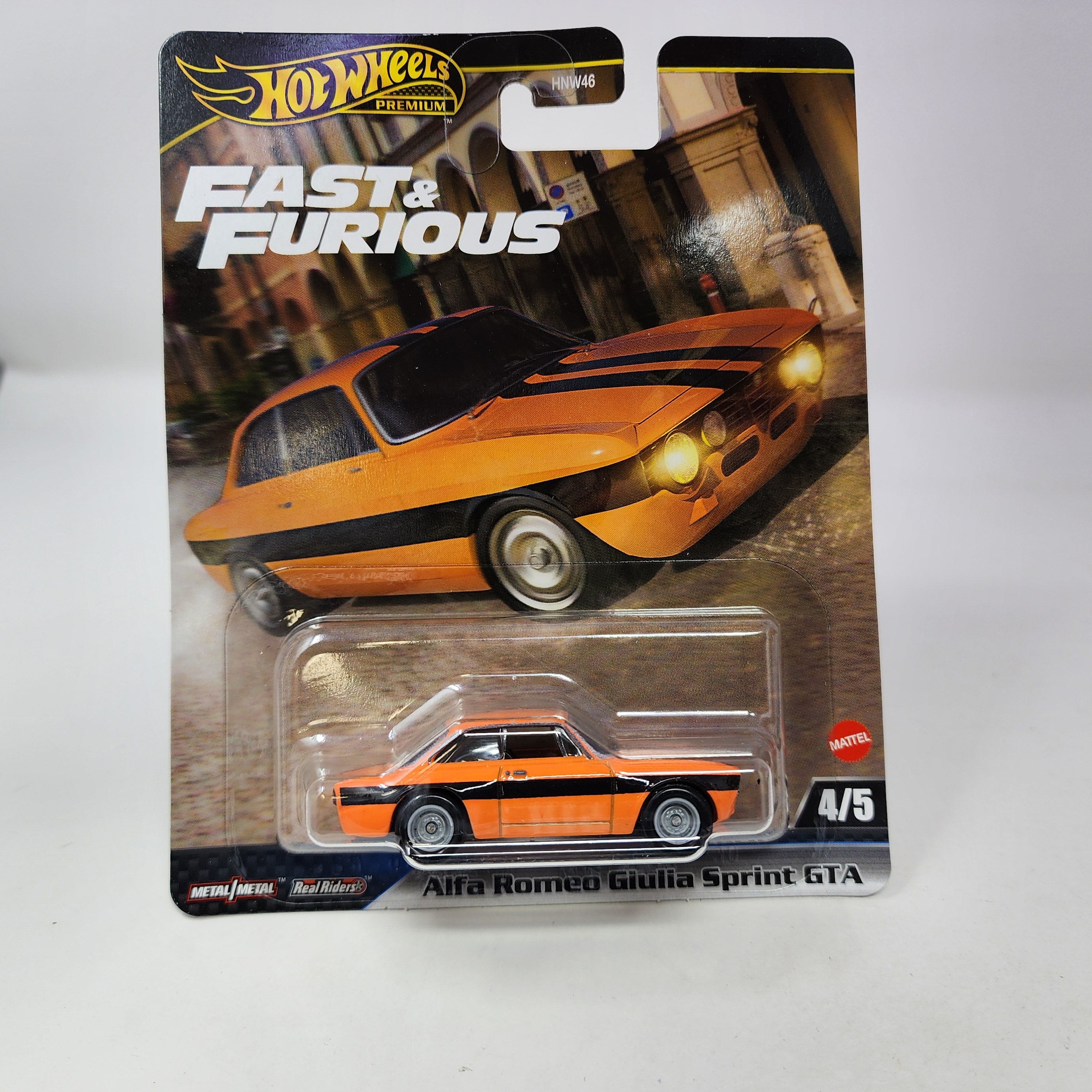 ミニカー Hot Wheels ALFA ROMEO GIULIA SPRINT GTA HOT WHEELS ALFA ROMEO GIULIA SPRINT GTA FAST & FURIOUS