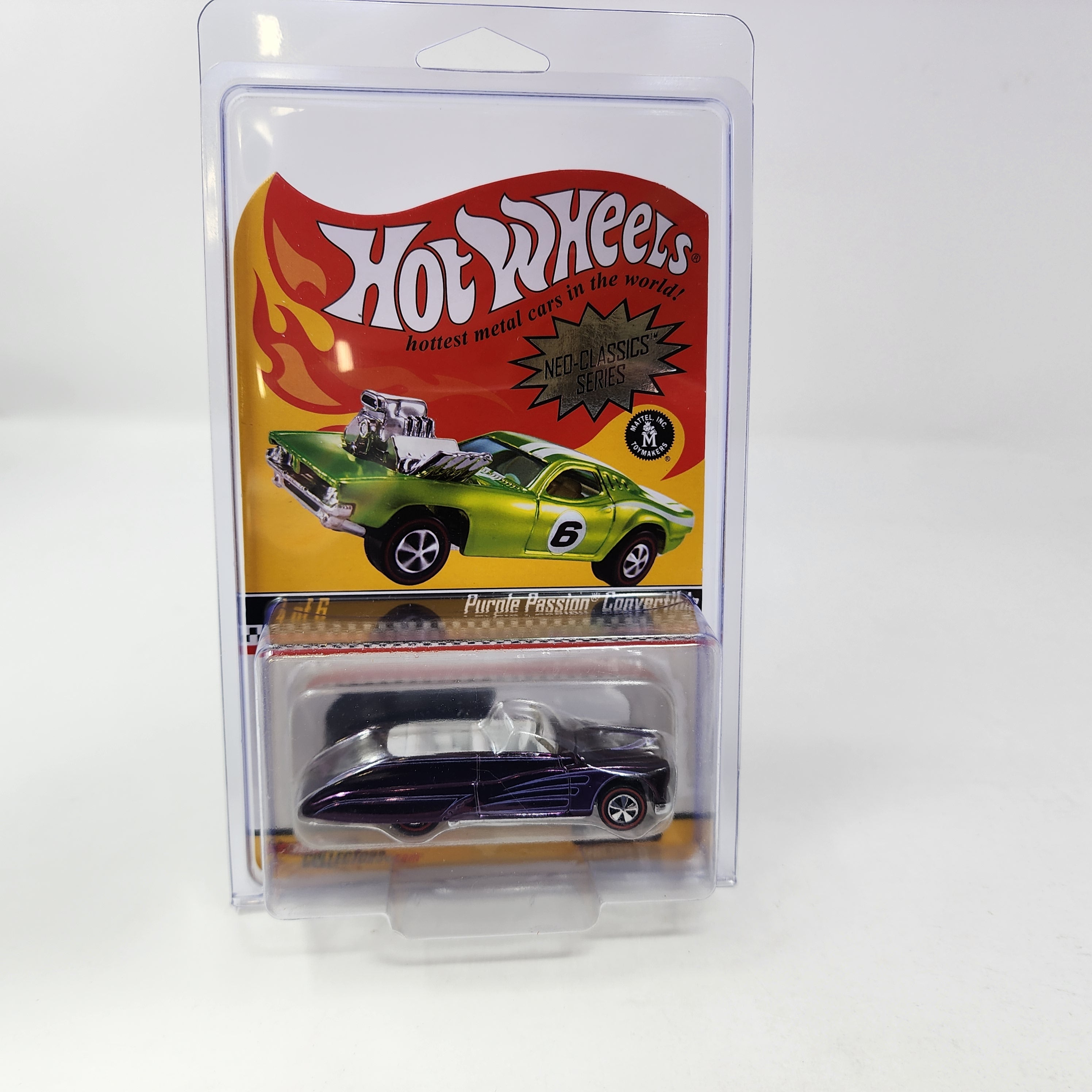 Purple Passion Convertible Series 6 * Hot Wheels Red Line