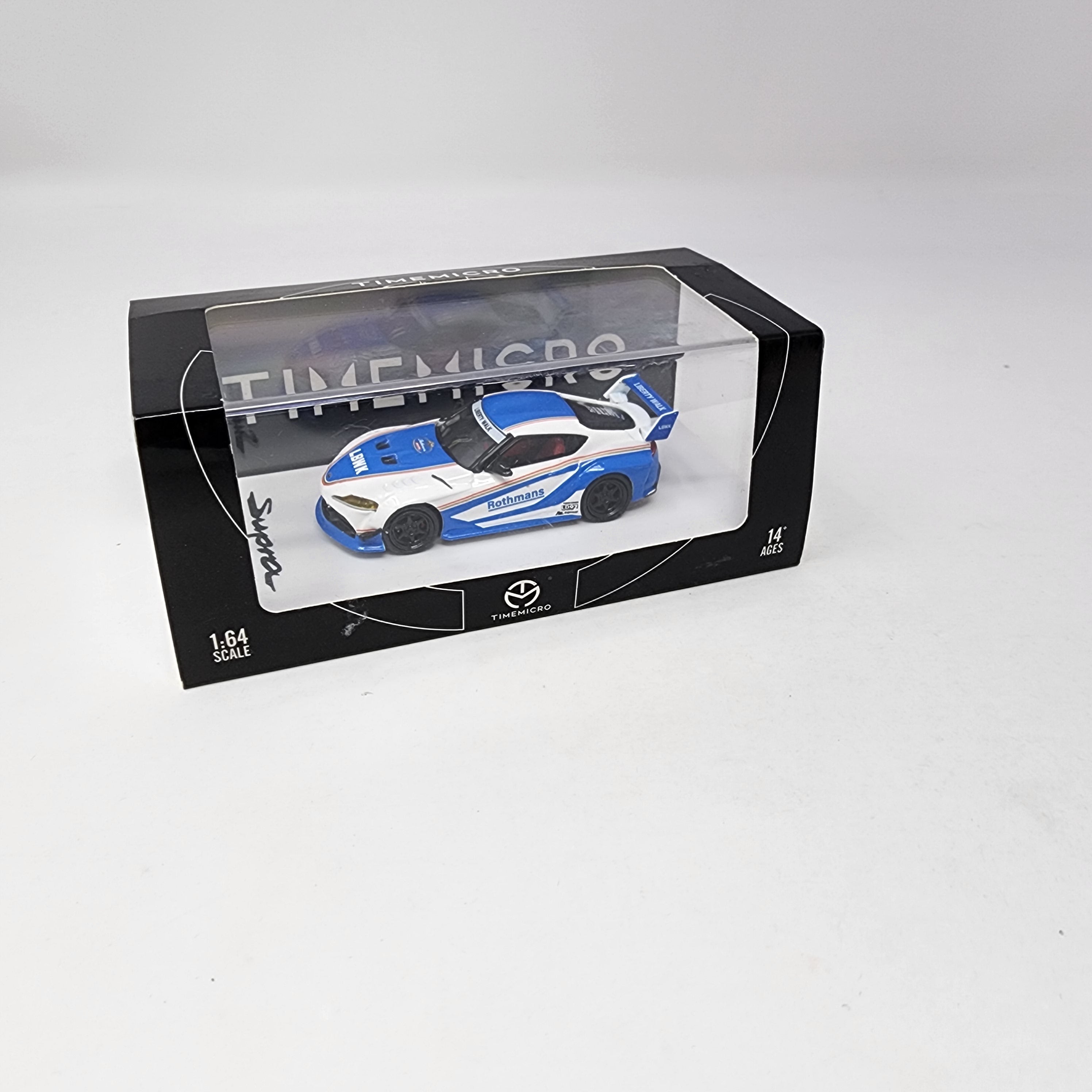 LBWK Toyota Supra Rothmans * Time Micro 1:64 Scale