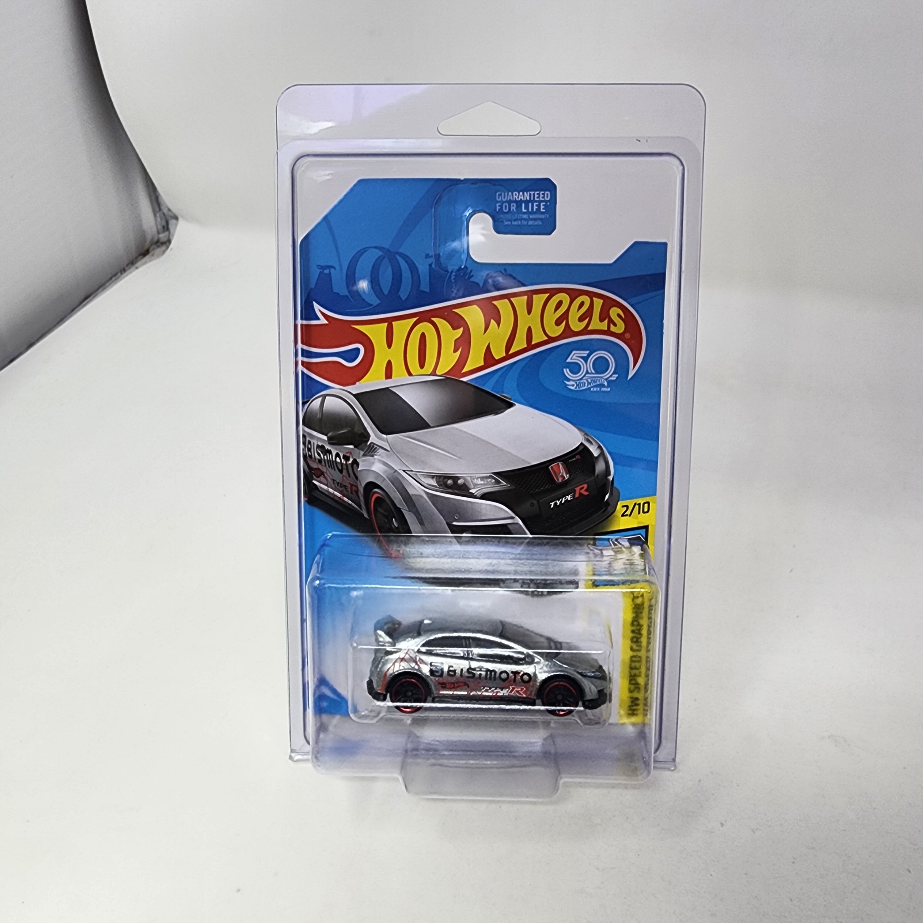 16 Honda Civic Type R * Zamac * Hot Wheels 2018 – Wheelcollectors LLC