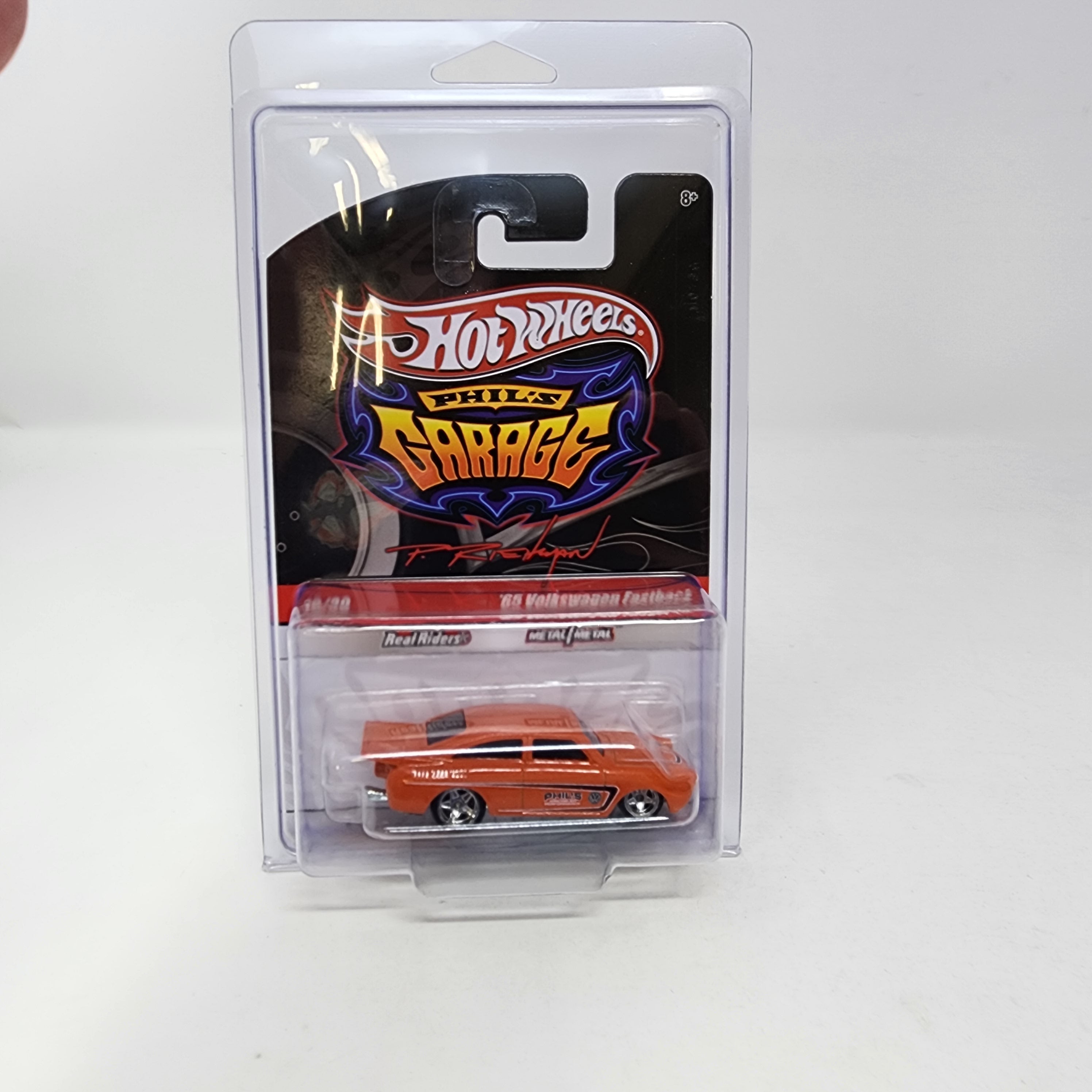 65 Volkswagen Fastback #39 * Orange * Hot Wheels Garage Phil's