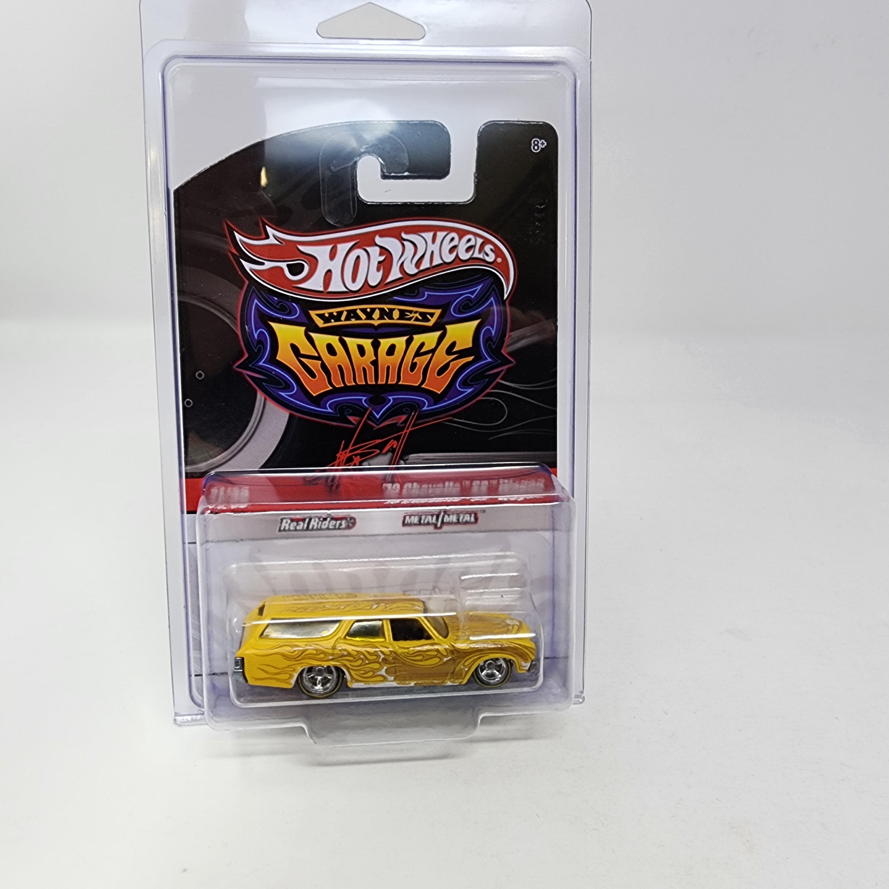 ミニカー Hot Wheels Garage '70 Chevelle 'SS' Wago Hot Wheels Phil's Garage '70 Chevelle SS Orange with Real