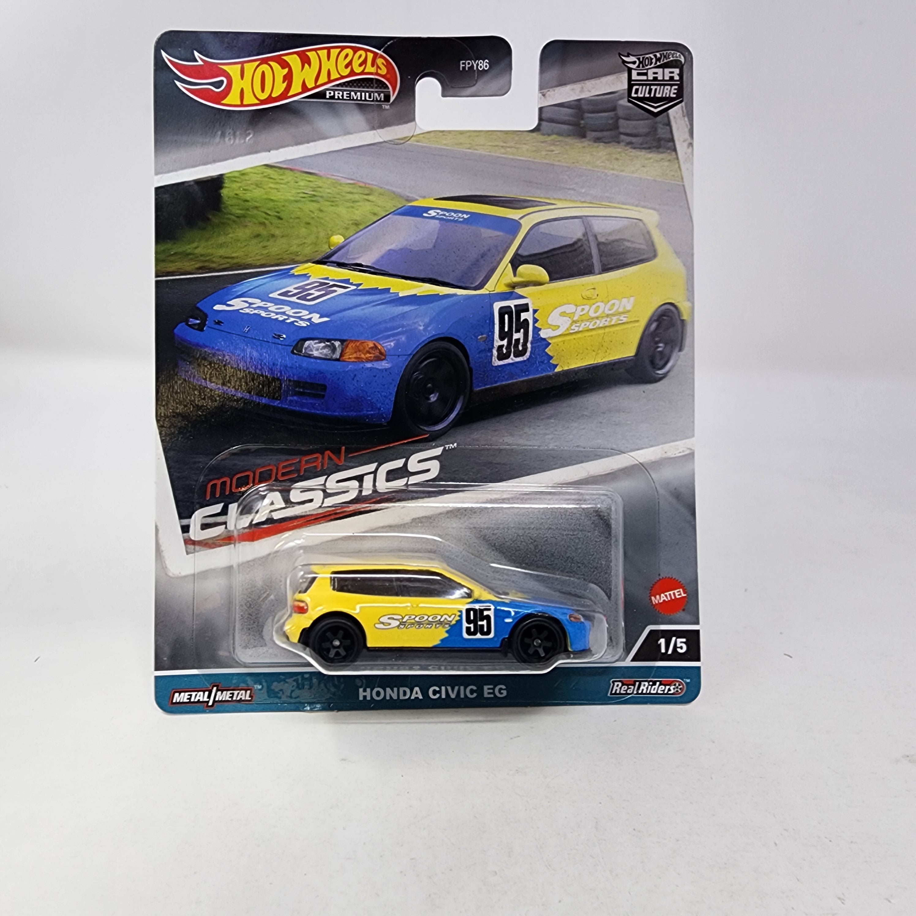 Honda Civic EG Spoon * Hot Wheels Car Culture Modern Classics