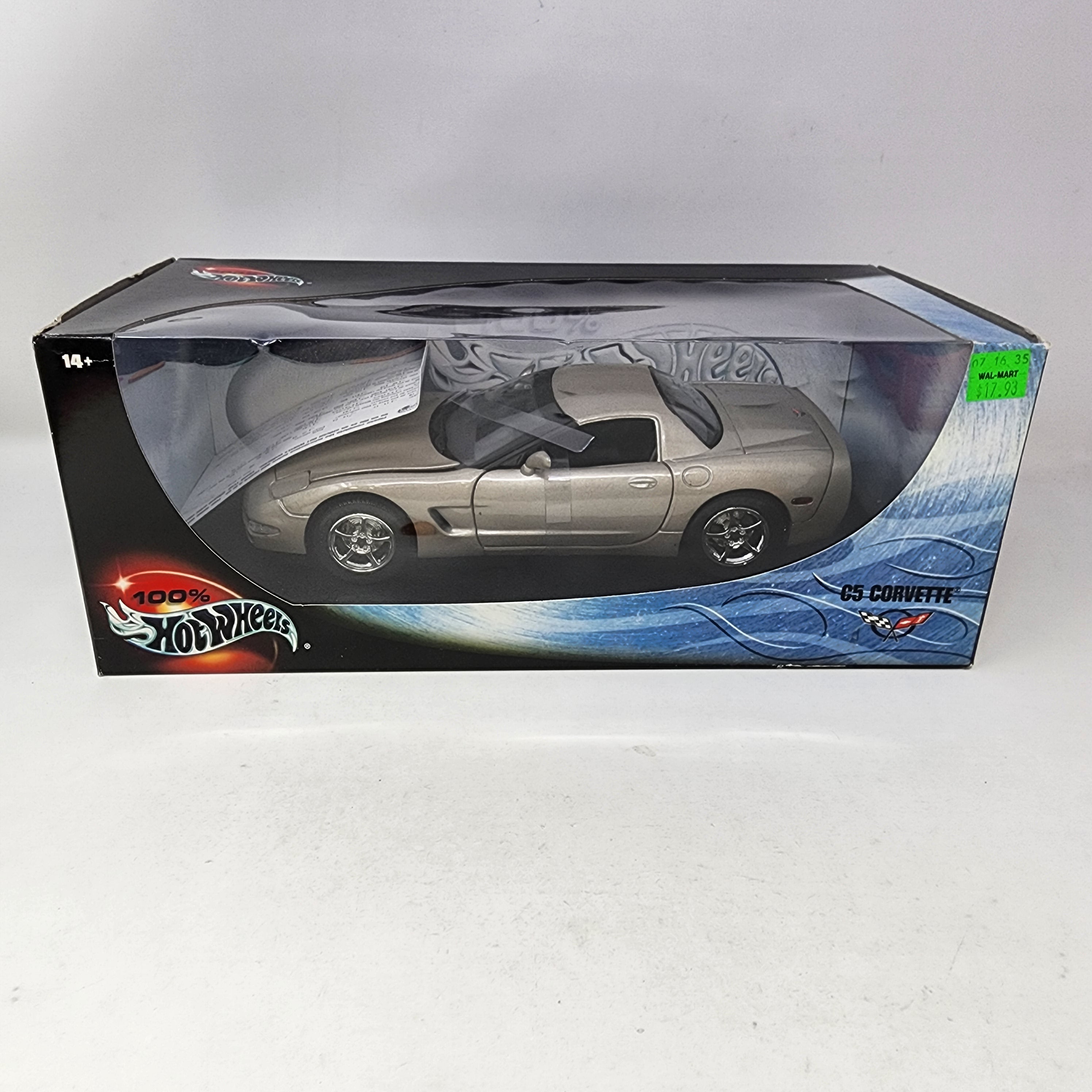 Chevy Corvette C5 * 100% Hot Wheels 1/18 Scale
