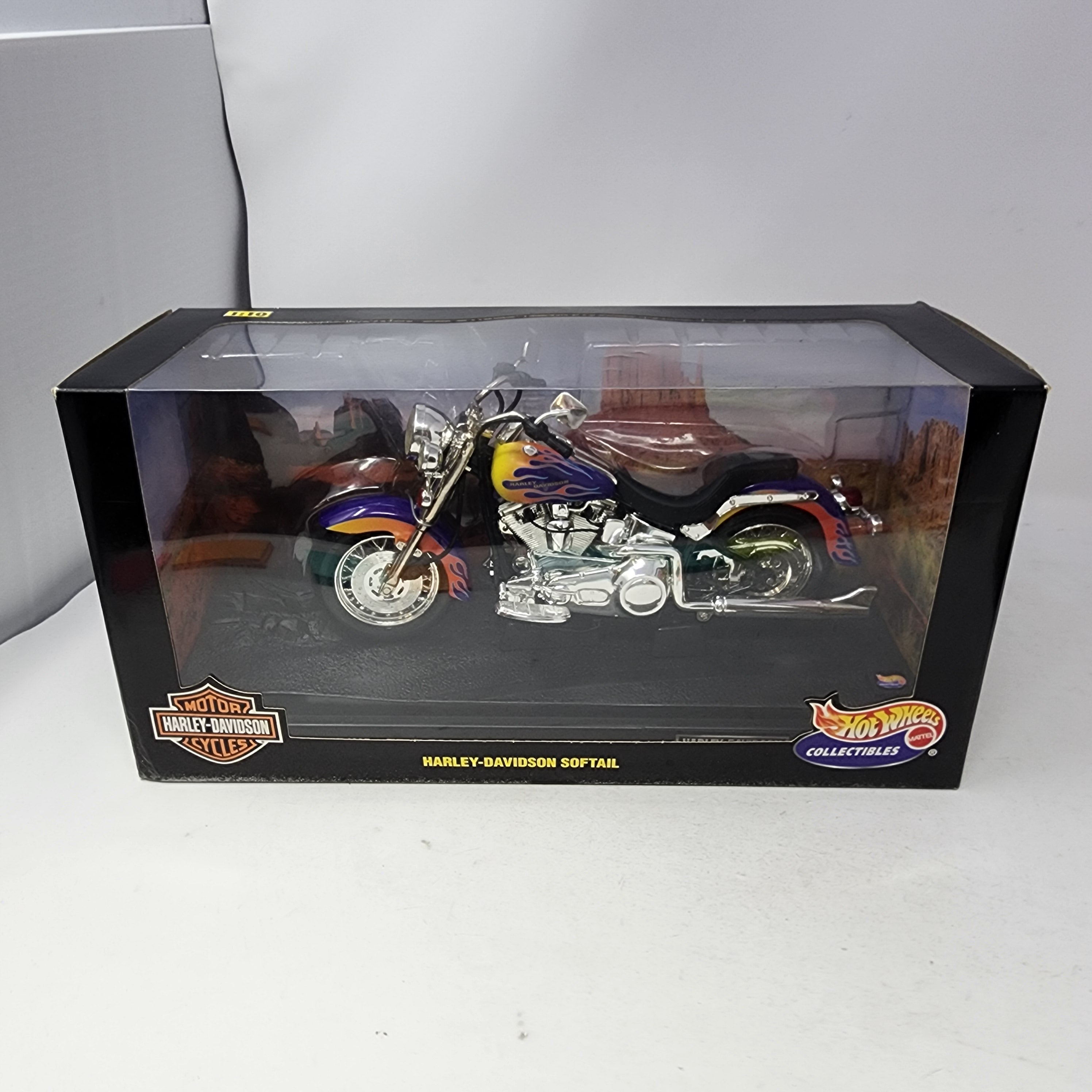 Harley-Davidson Softail * Hot Wheels 1/10 Scale – Wheelcollectors LLC