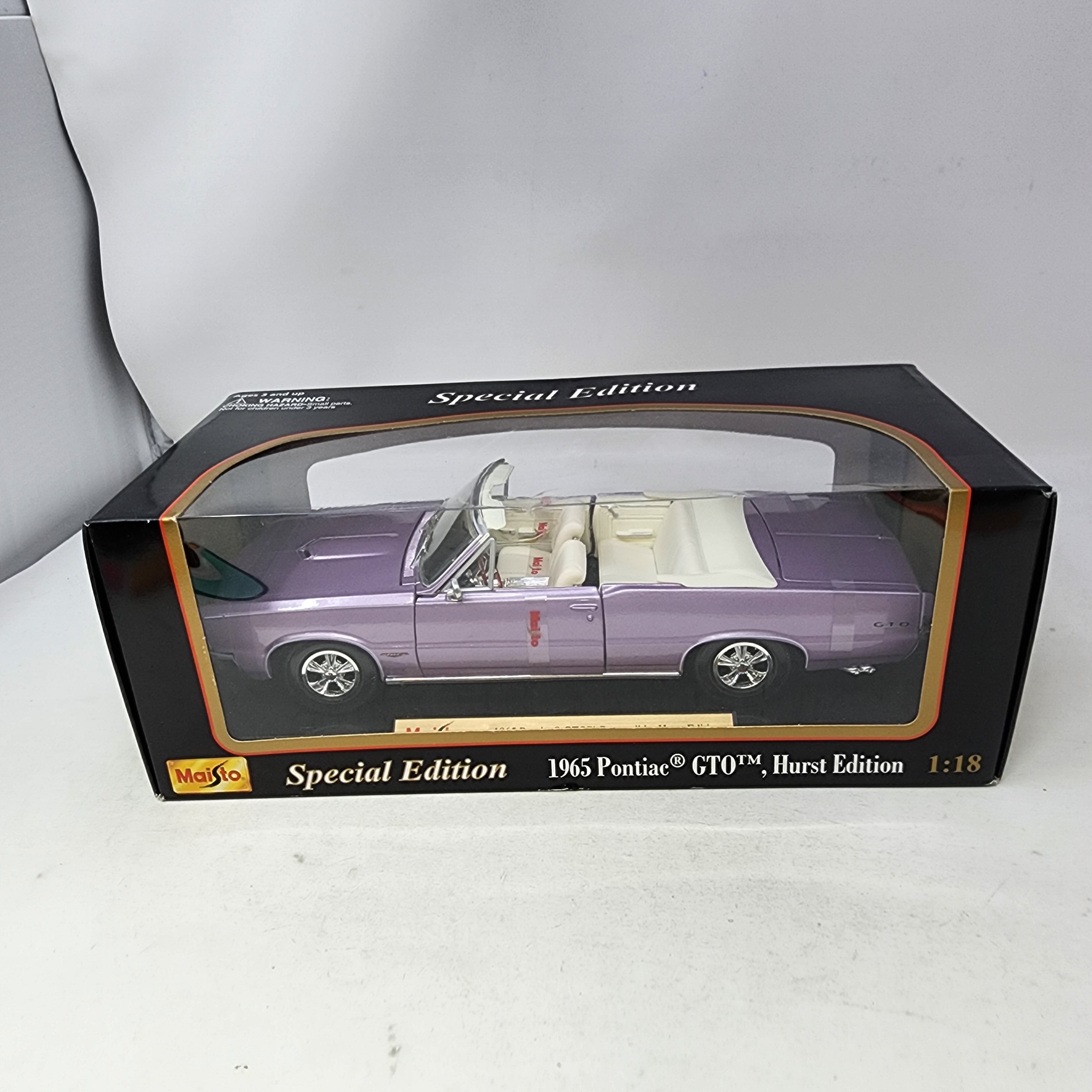 1965 Pontiac GTO Hurst Edition * Maisto Special Edition 1/18