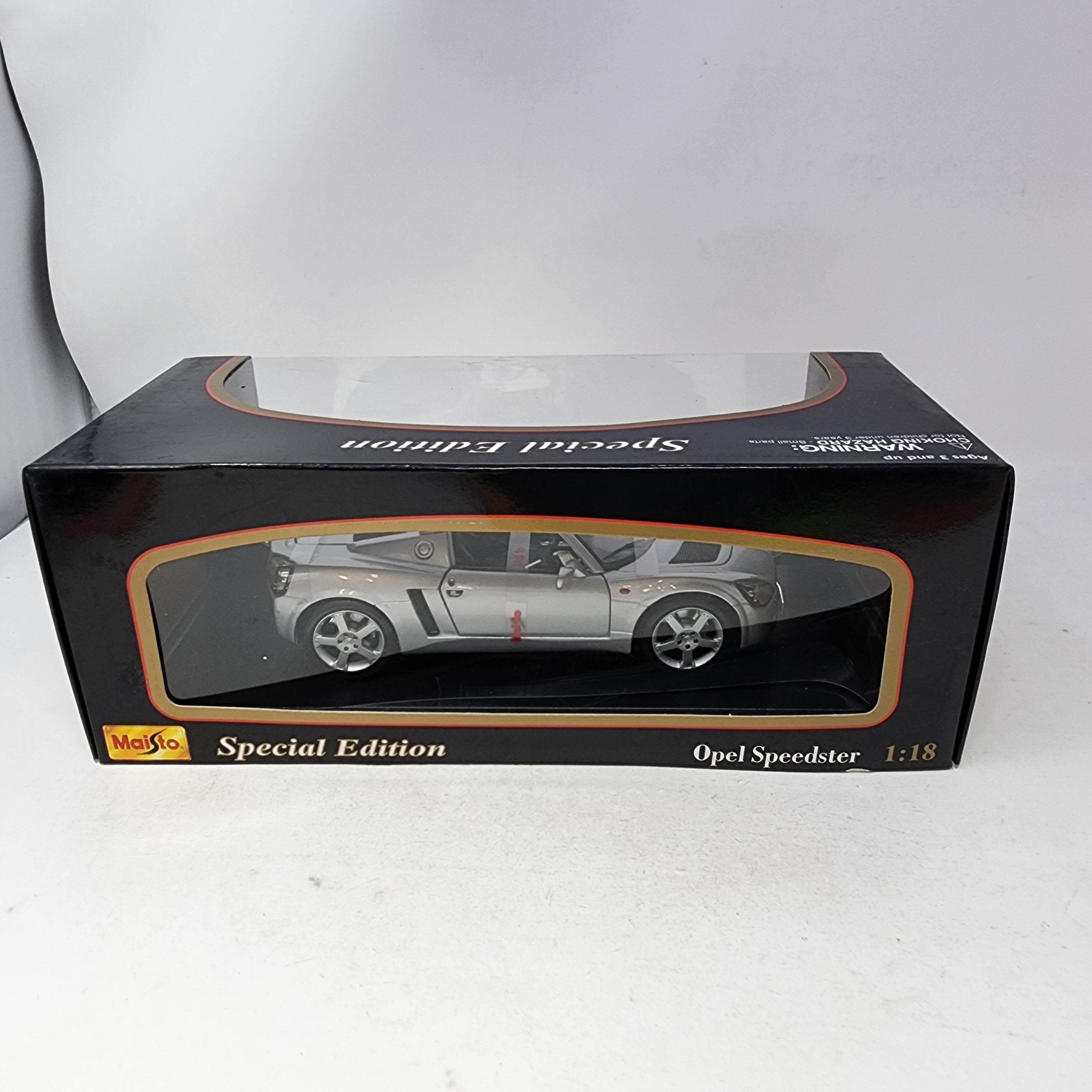 Maisto Super Edition 37800 - Opel Speedster Cabriolet Orange - Échelle 1/18