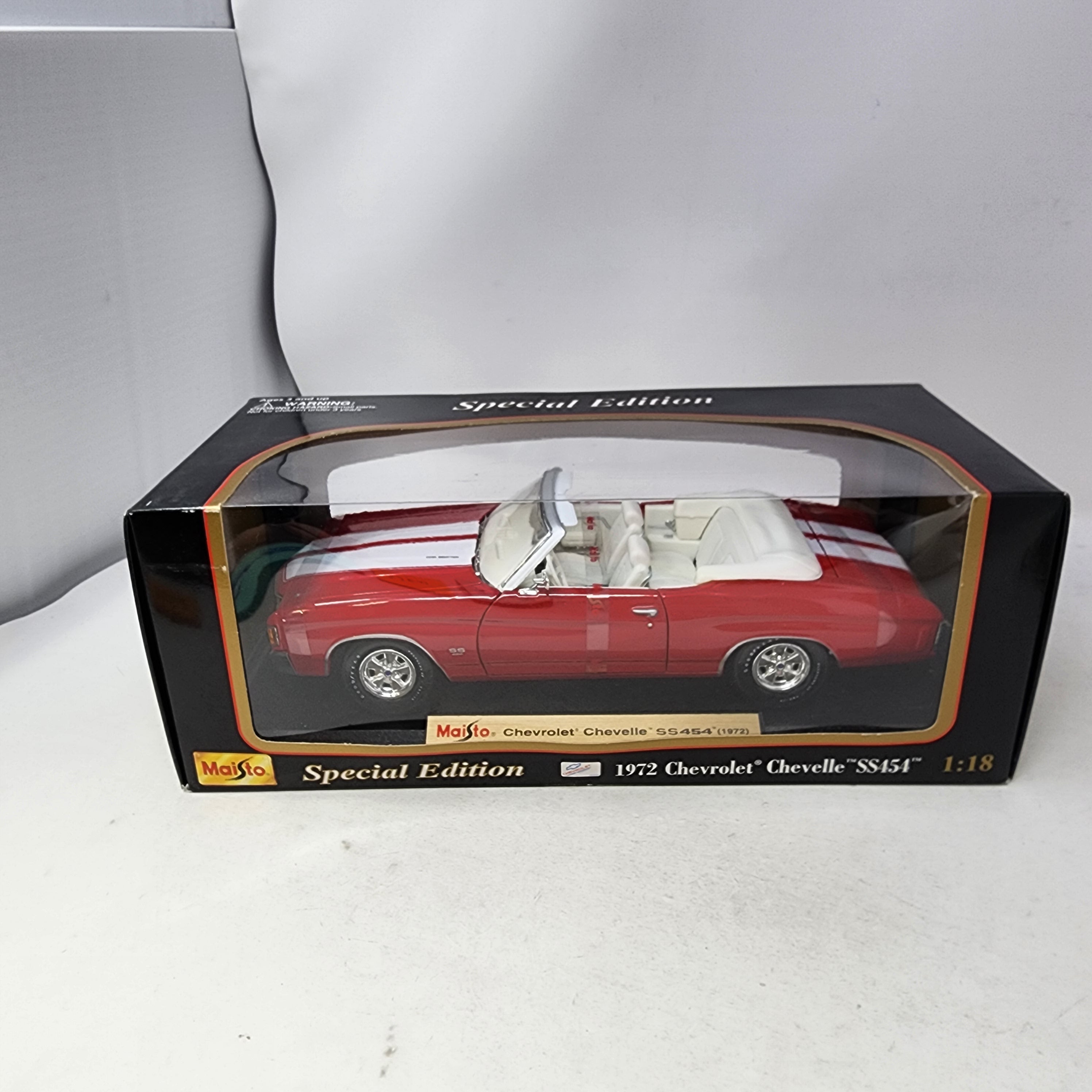 1972 Chevrolet Chevelle SS 454 Maisto Special Edition 1/18 Scale