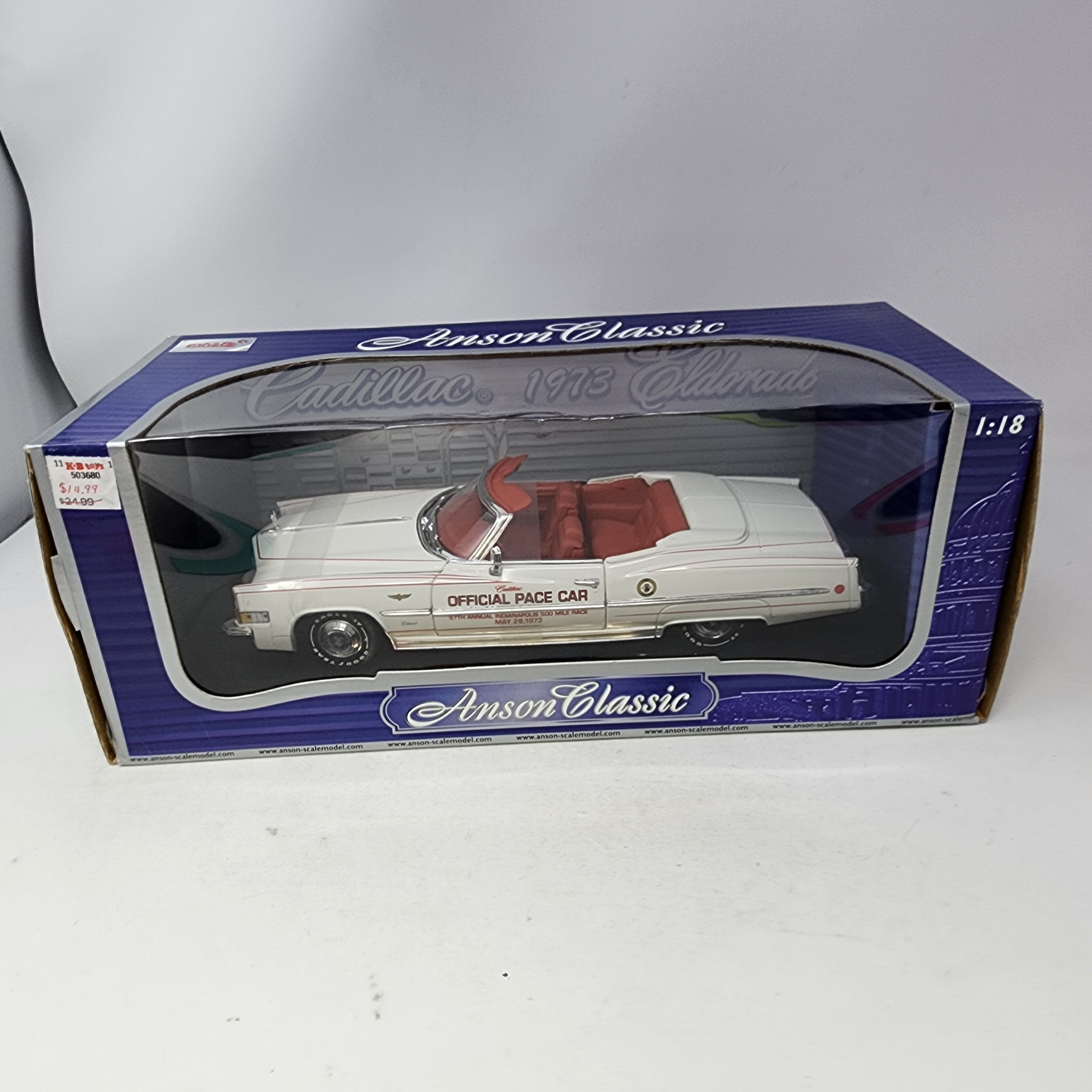 1973 Cadillac Eldorado * Anson Classic 1/18 Scale