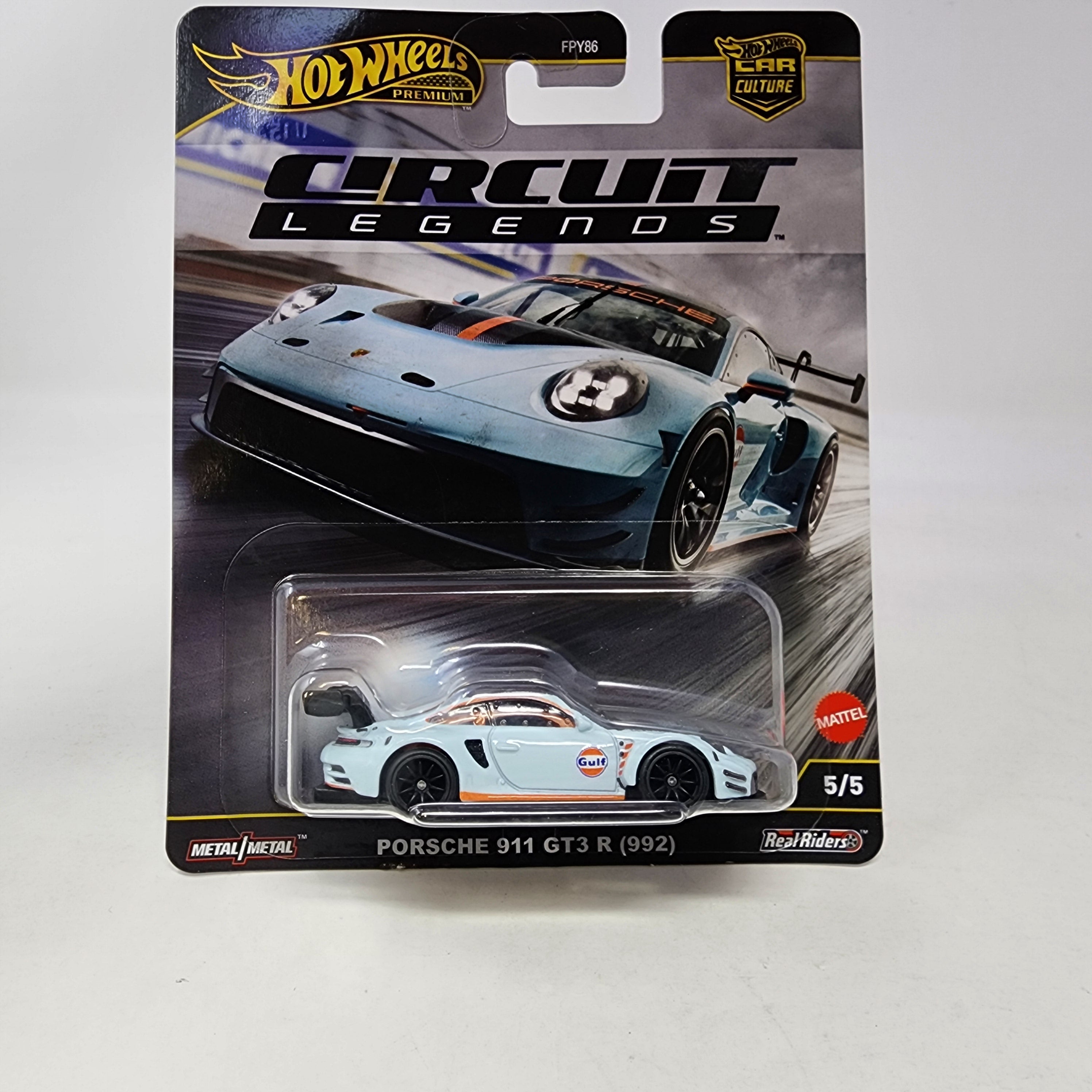Porsche 911 GT3 R 992 GULF * 2025 Hot Wheels Car Culture Circuit