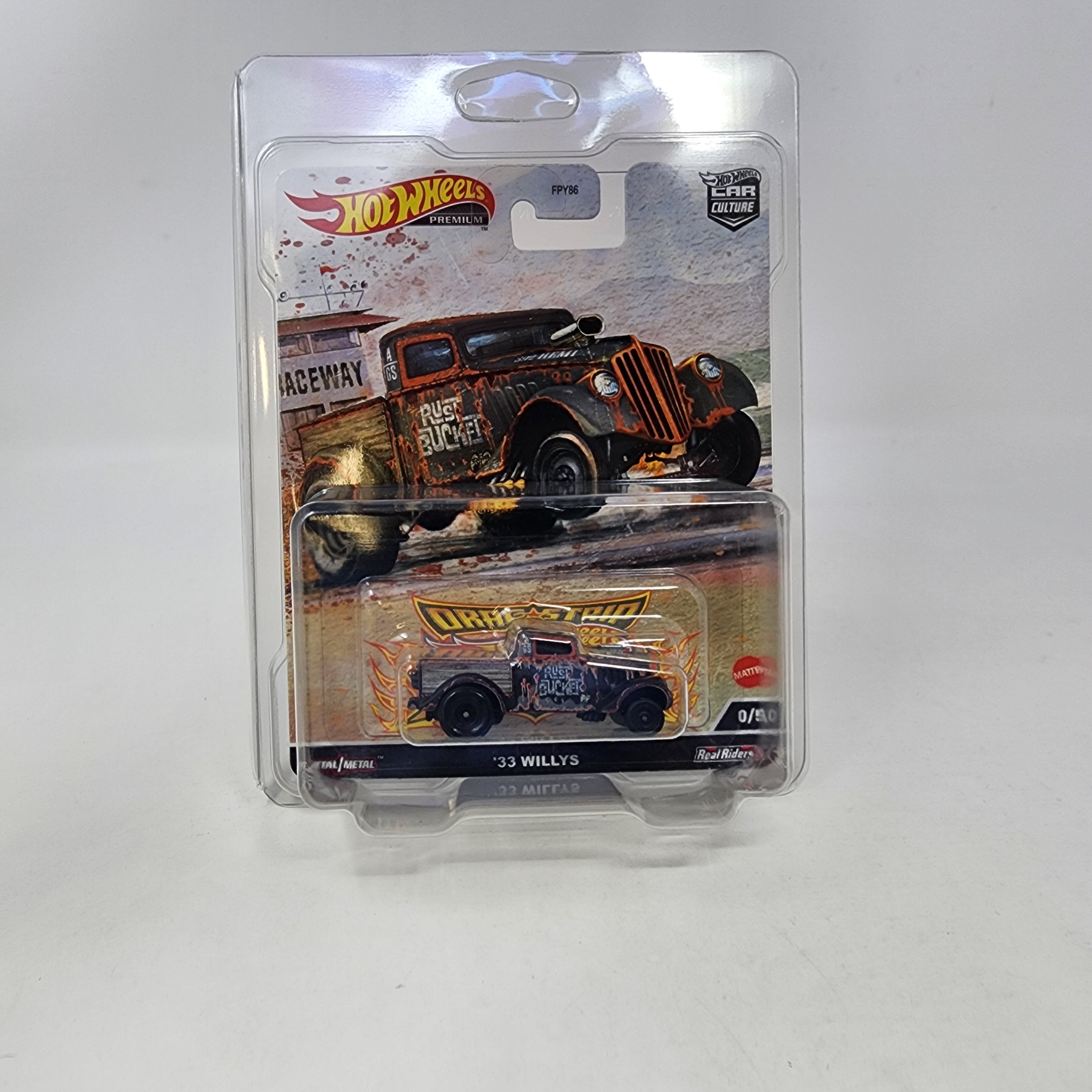 ホットウィール　チェイスカー　デーモンズ 33 ウィリス 33 Willys * CHASE * Hot Wheels Car Culture Drag Strip Demons