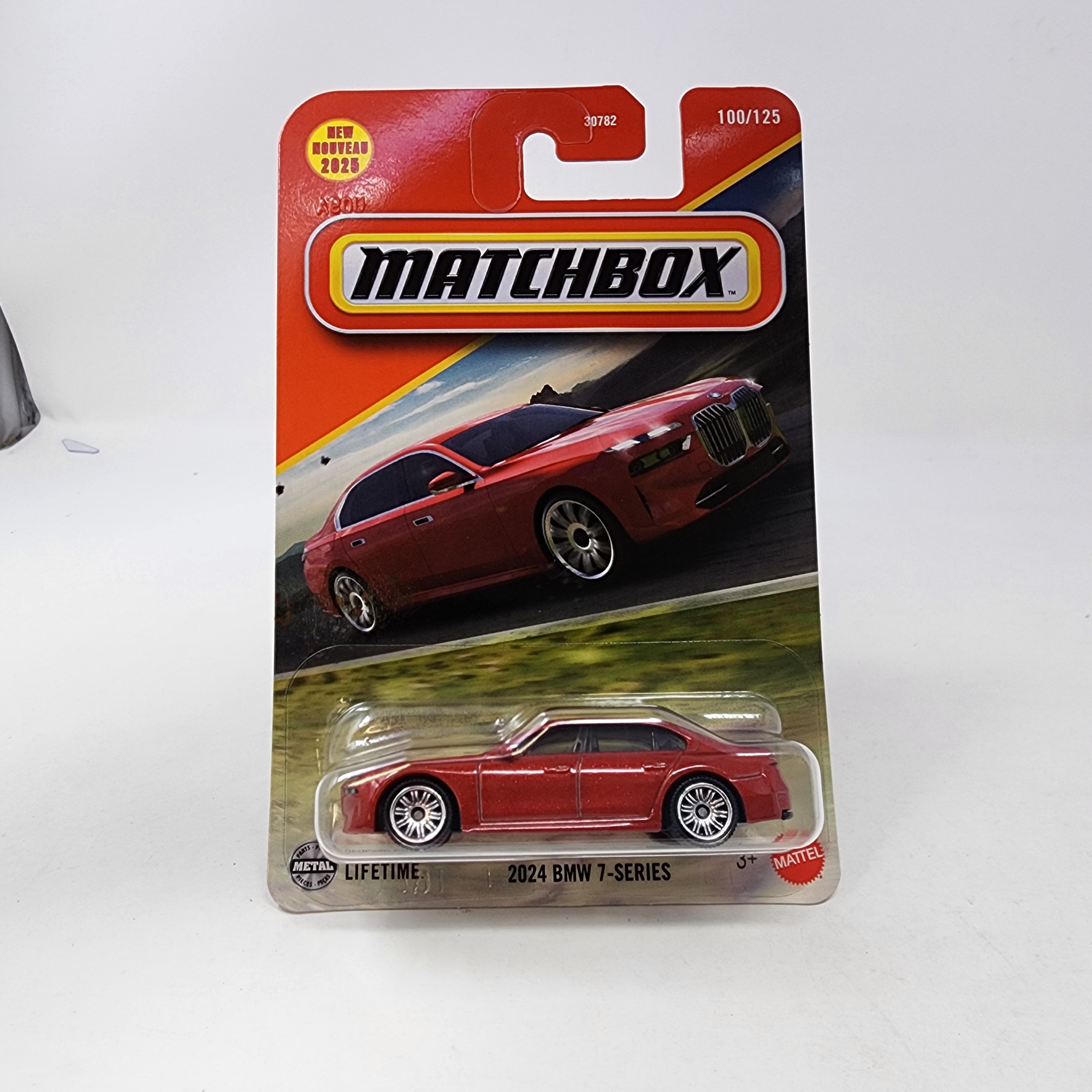 マッチボックス 2024 BMW 7-Series 1/64 ミニカー 新金型 2024 BMW 7-Series #100 * 2025 Matchbox Basic Mainline Case G