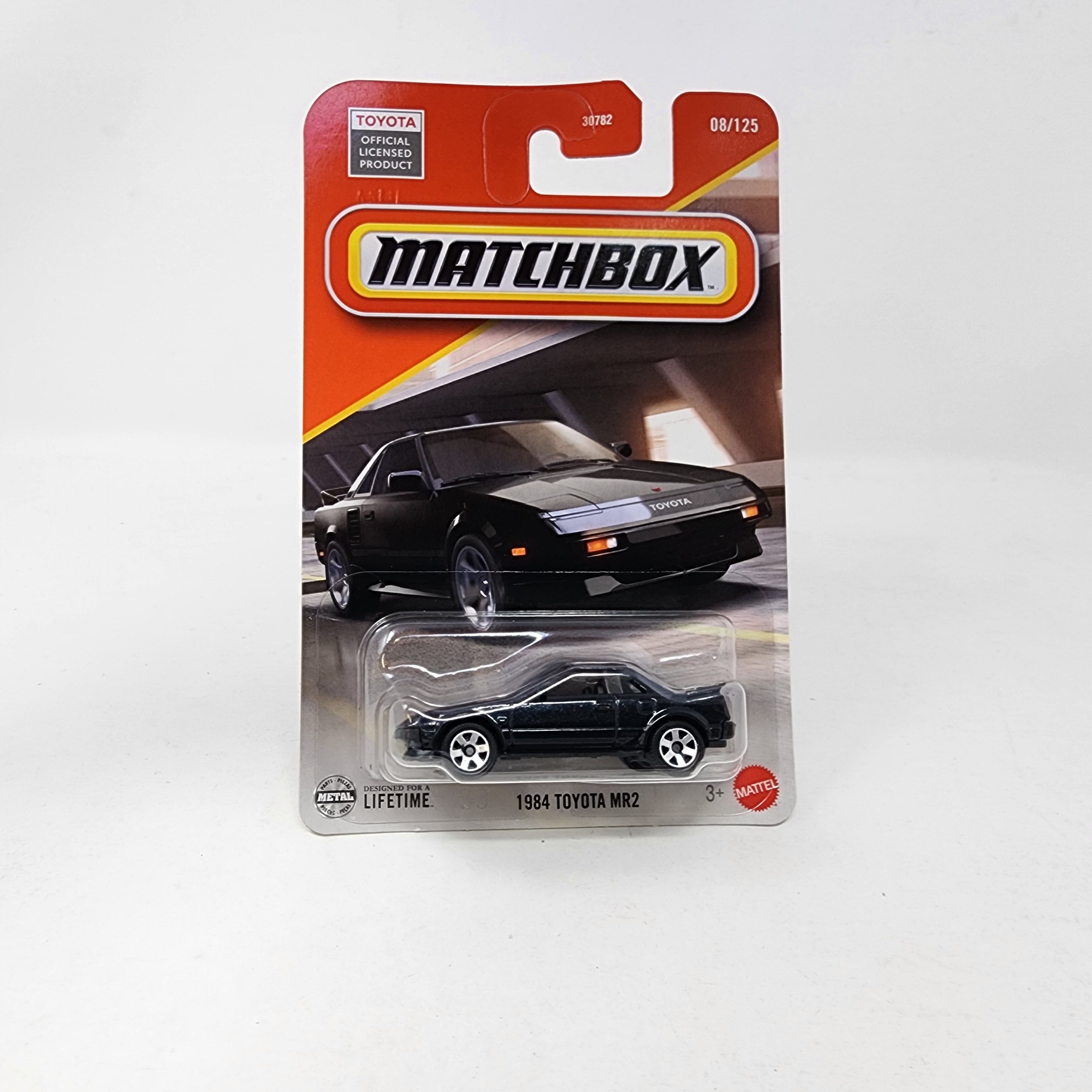 1984 Toyota MR2 BLACK * w/ HEAD LIGHTS DOWN * 2025 Matchbox Basic