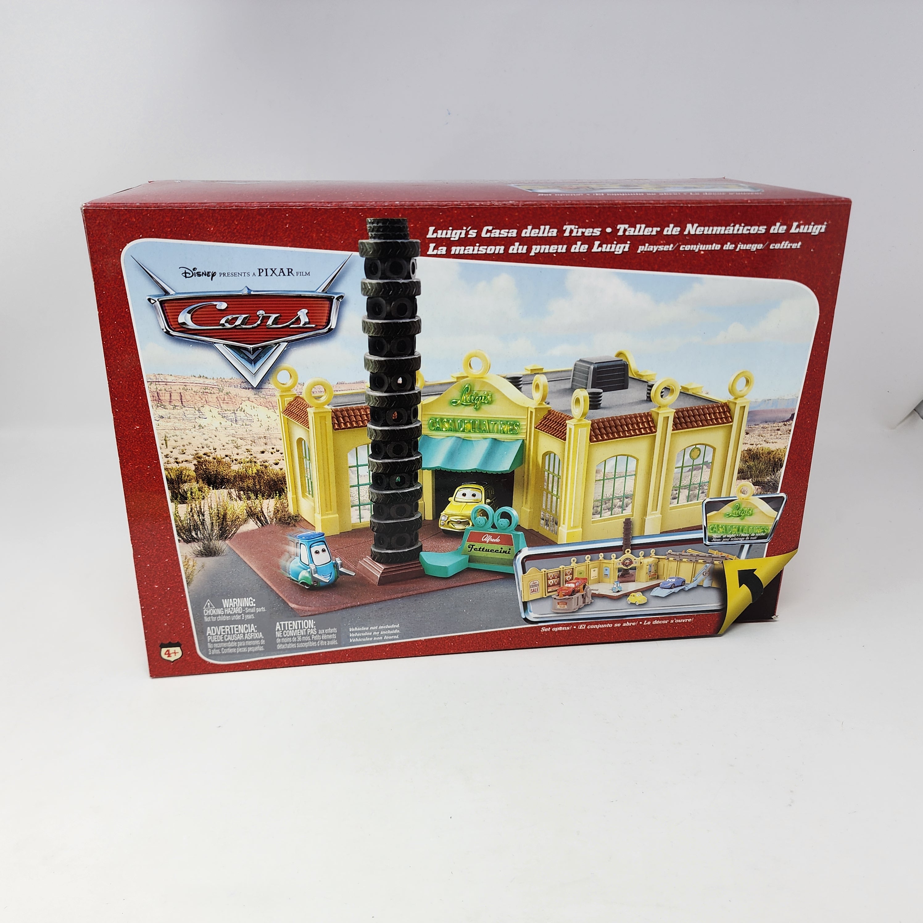 Luigi's Casa della Tires Playset * Disney Pixar CARS New Sealed in
