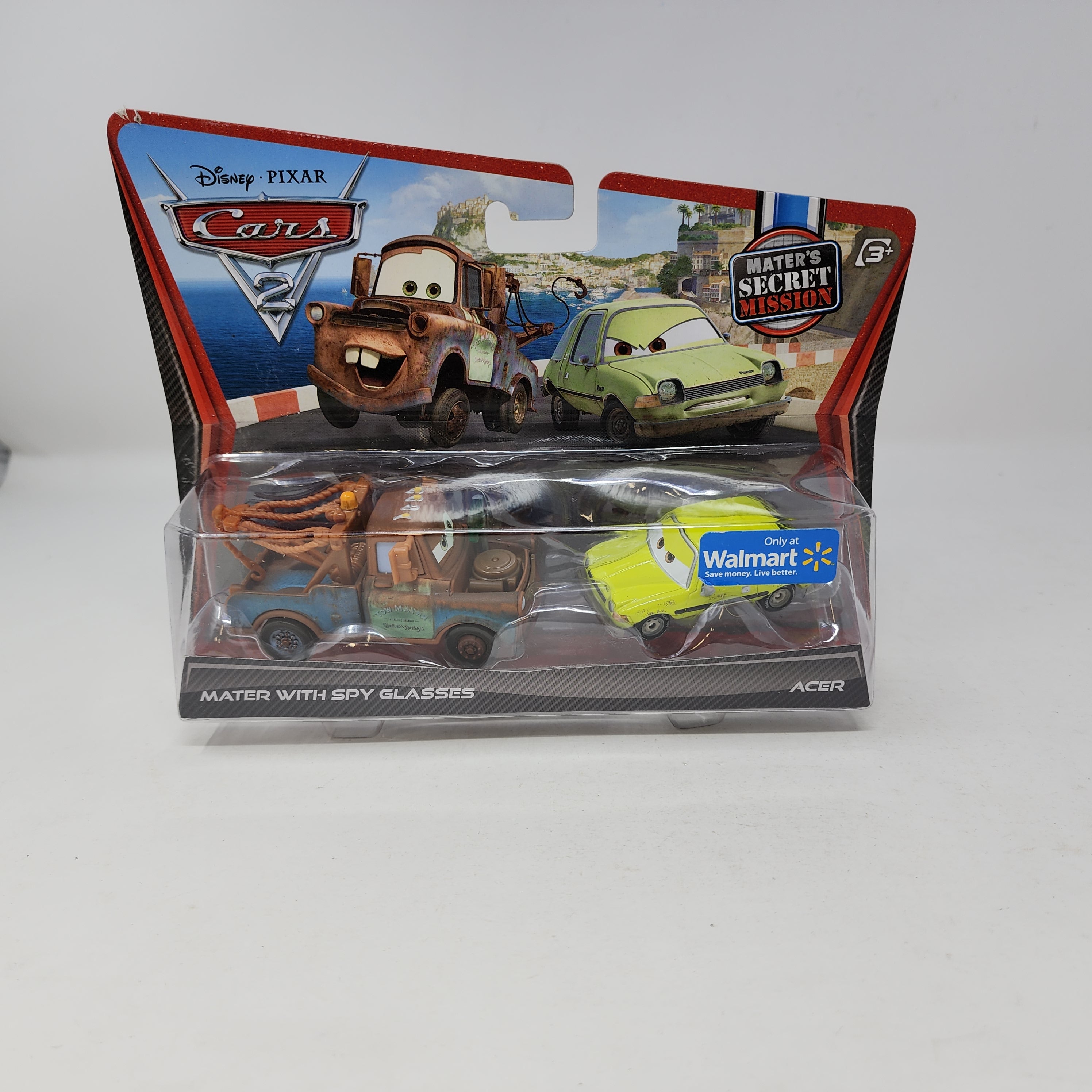 Mater with Spyglasses & Acer * Disney Pixar The World of CARS