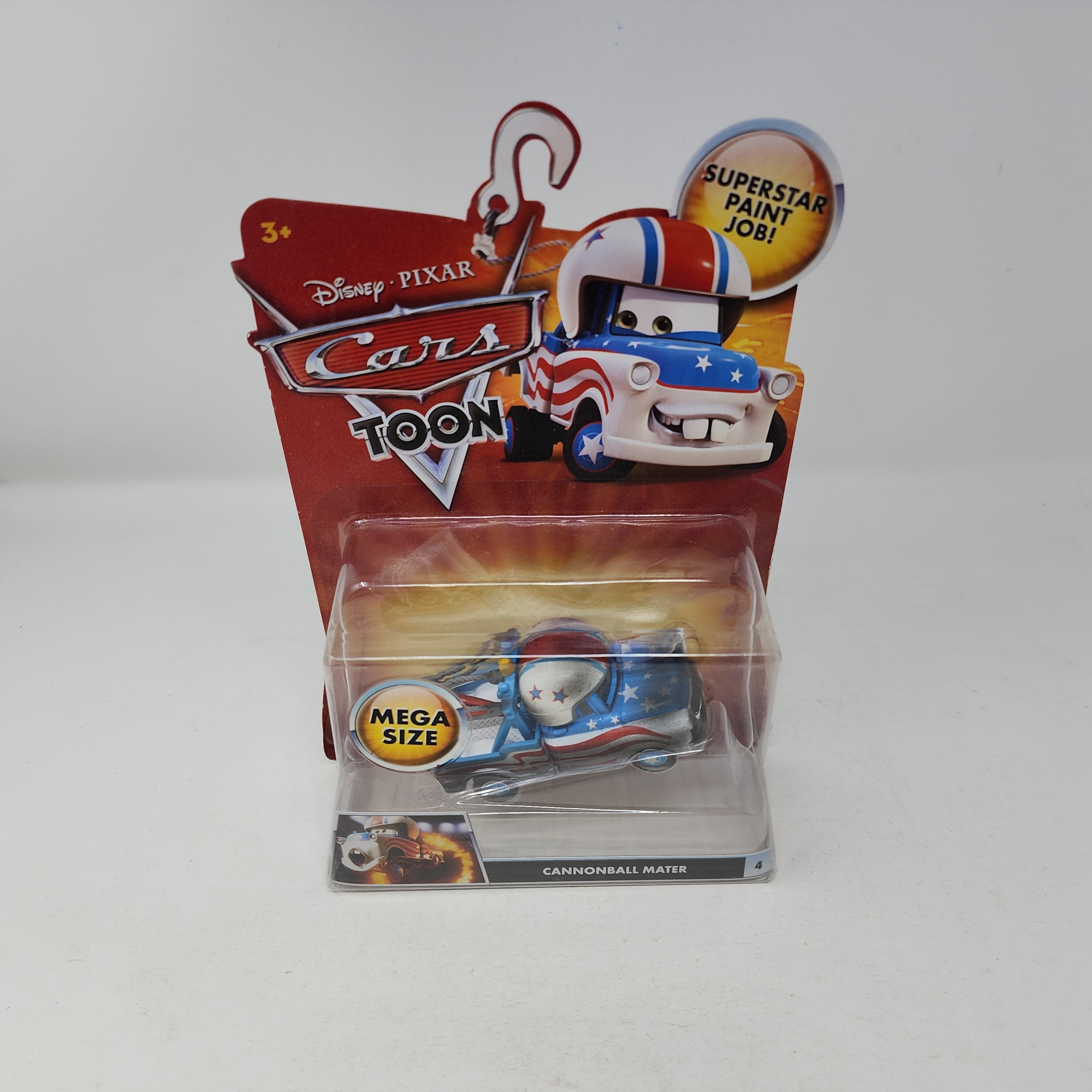 Cannonball Mater 4 * Disney Pixar CARS TOON * Mega
