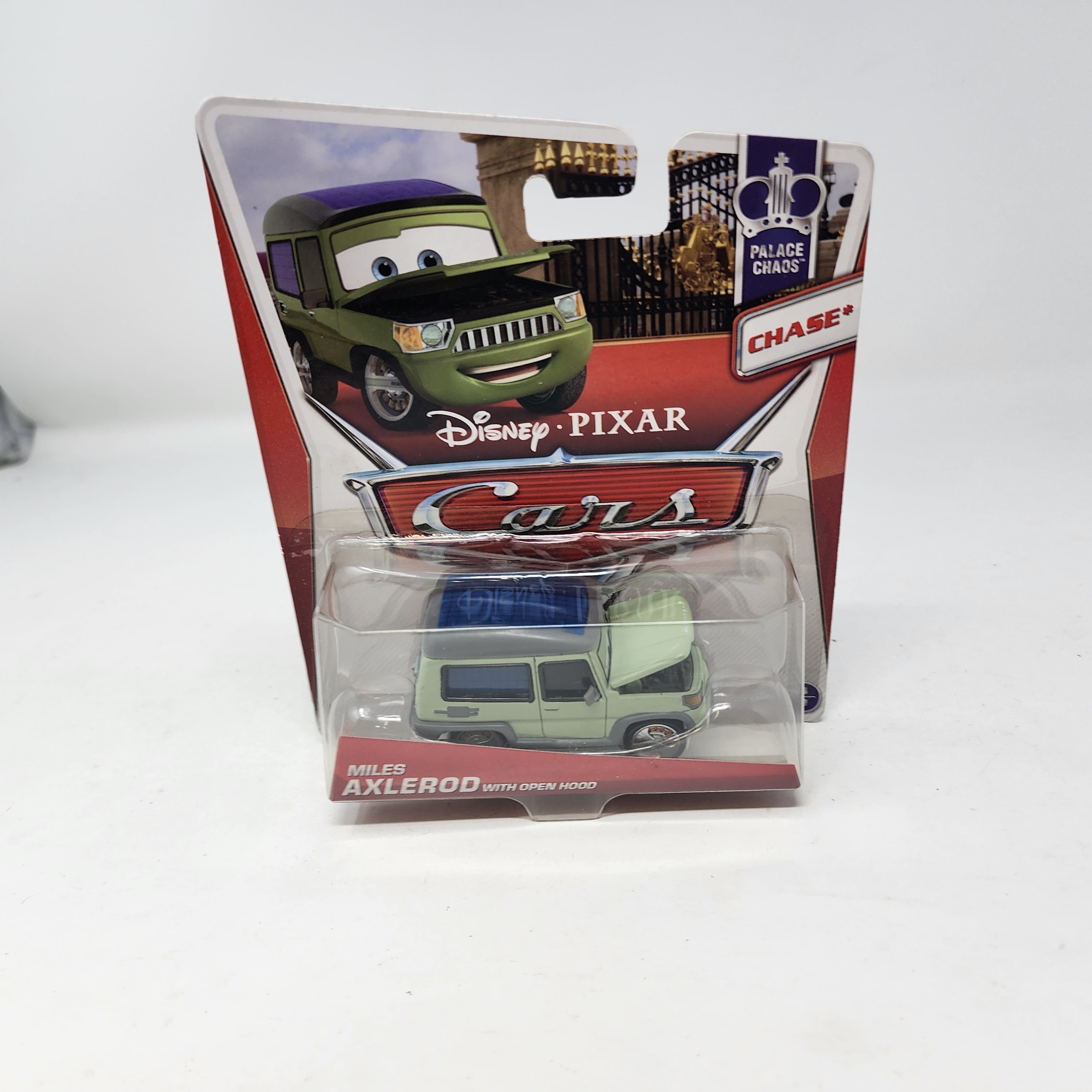 Miles Axlerod with Open Hood CHASE * Disney Pixar CARS Series