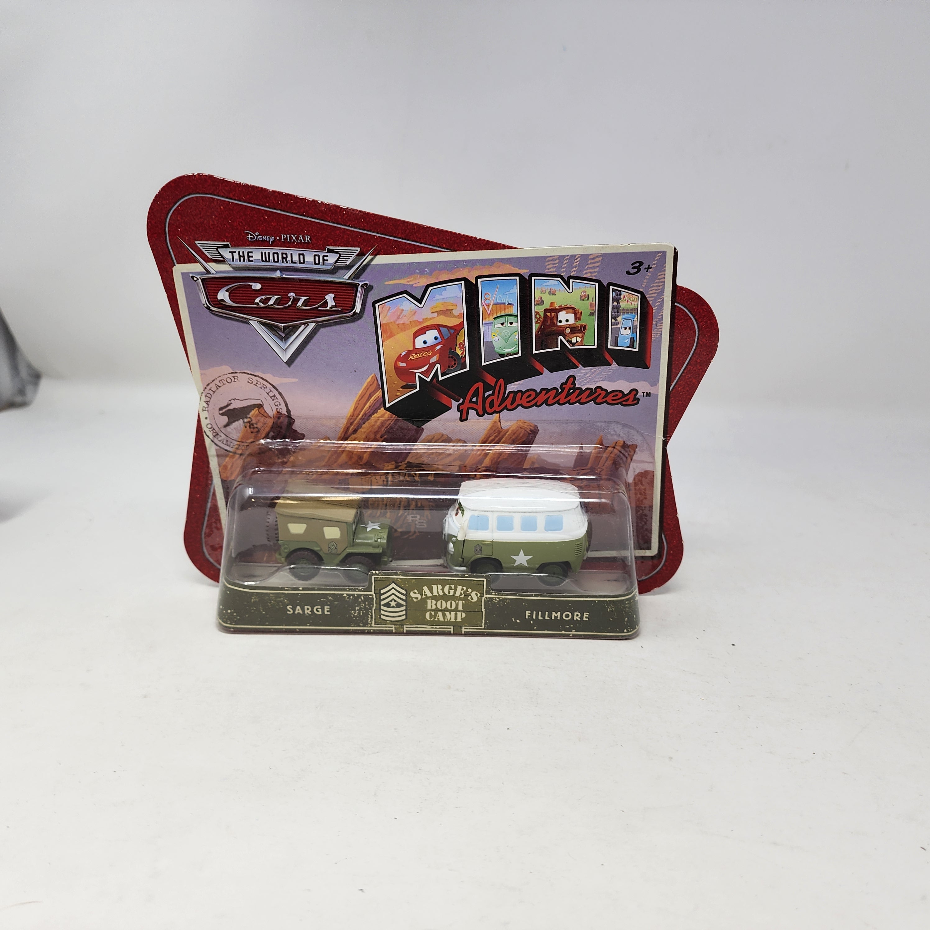 Ramone & Fillmore * Sarge's Boot Camp * Disney Pixar The World of