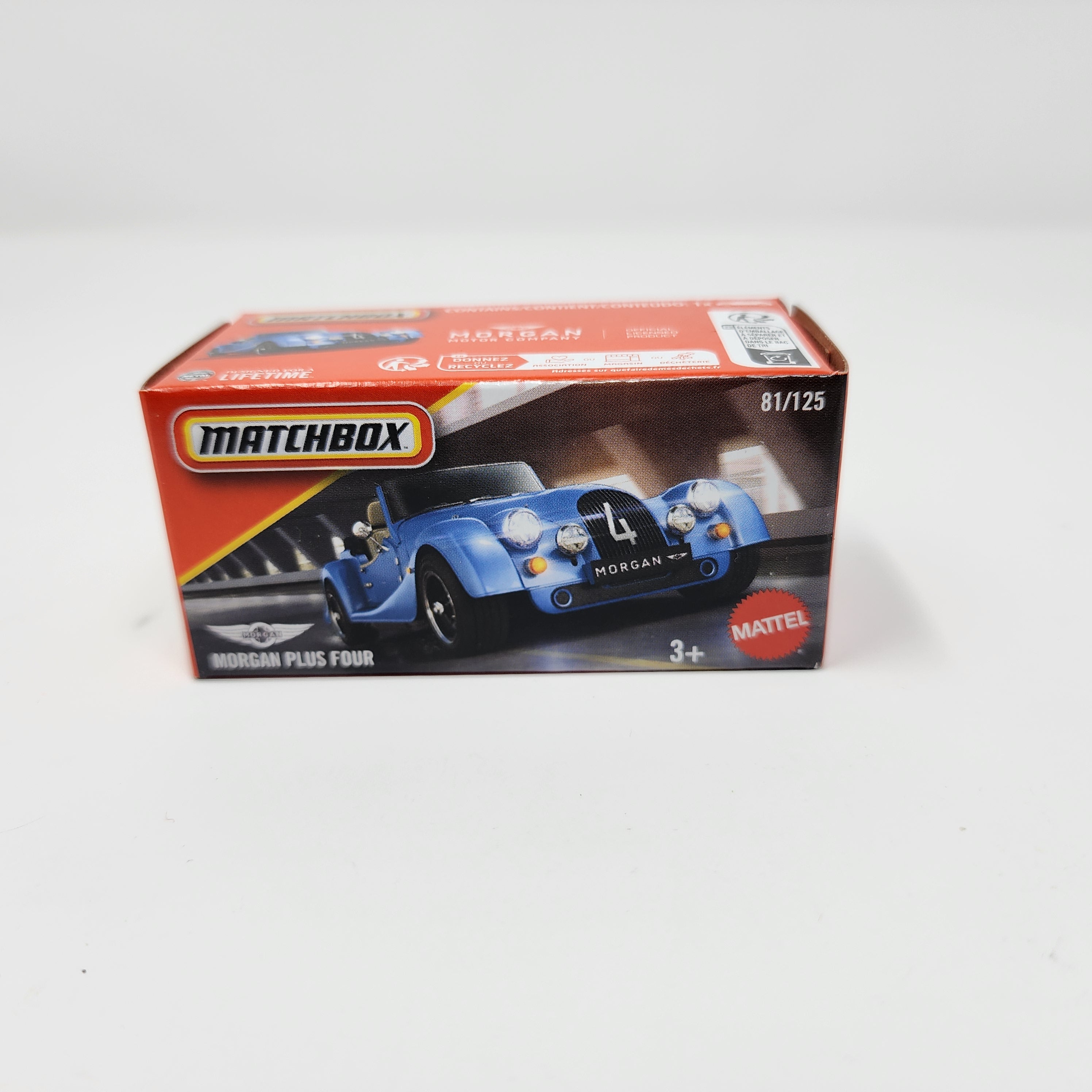 Morgan Plus Four #81 * 2025 Matchbox Power Grabs Case F