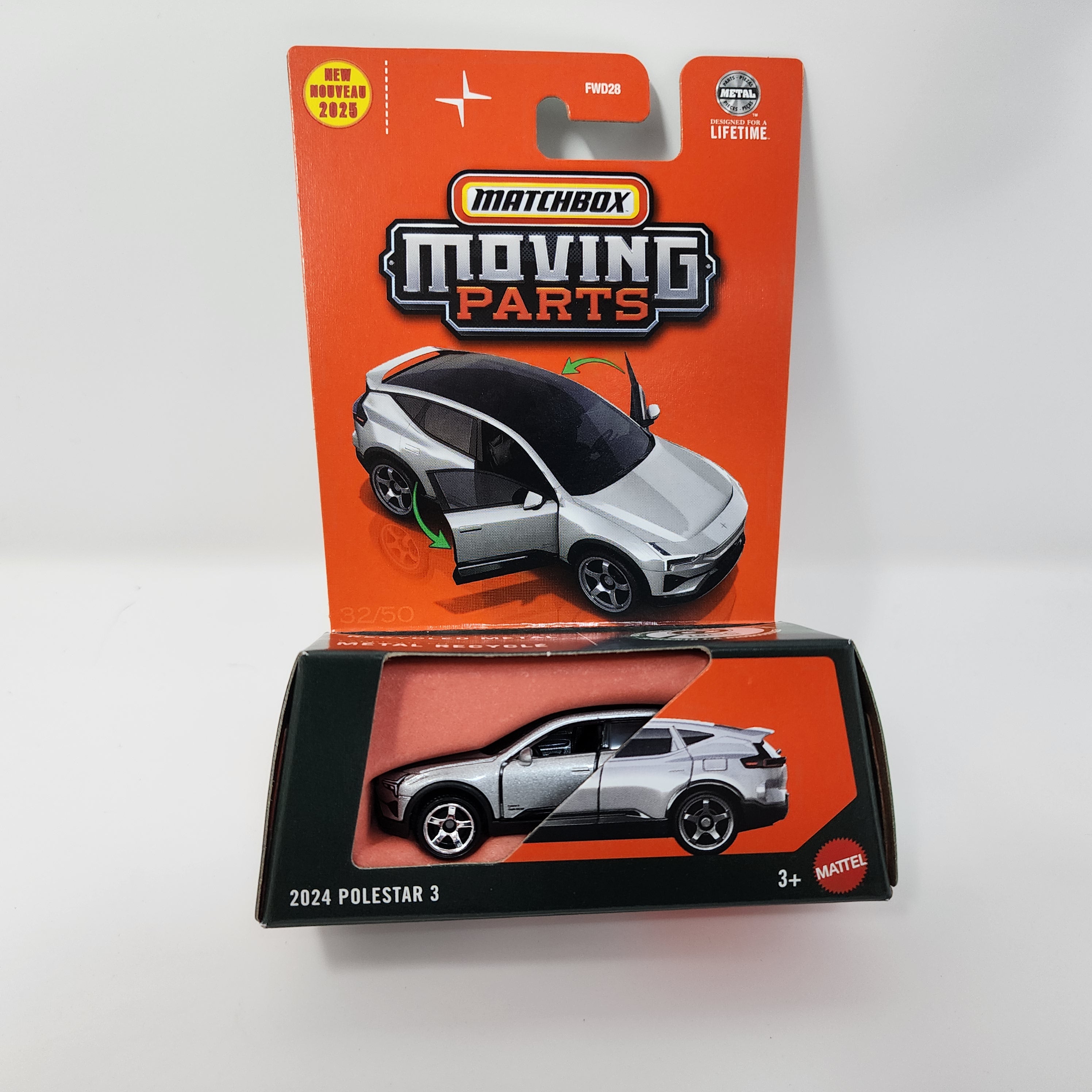 2024 Polestar 3 * 2025 Matchbox Moving Parts Case F