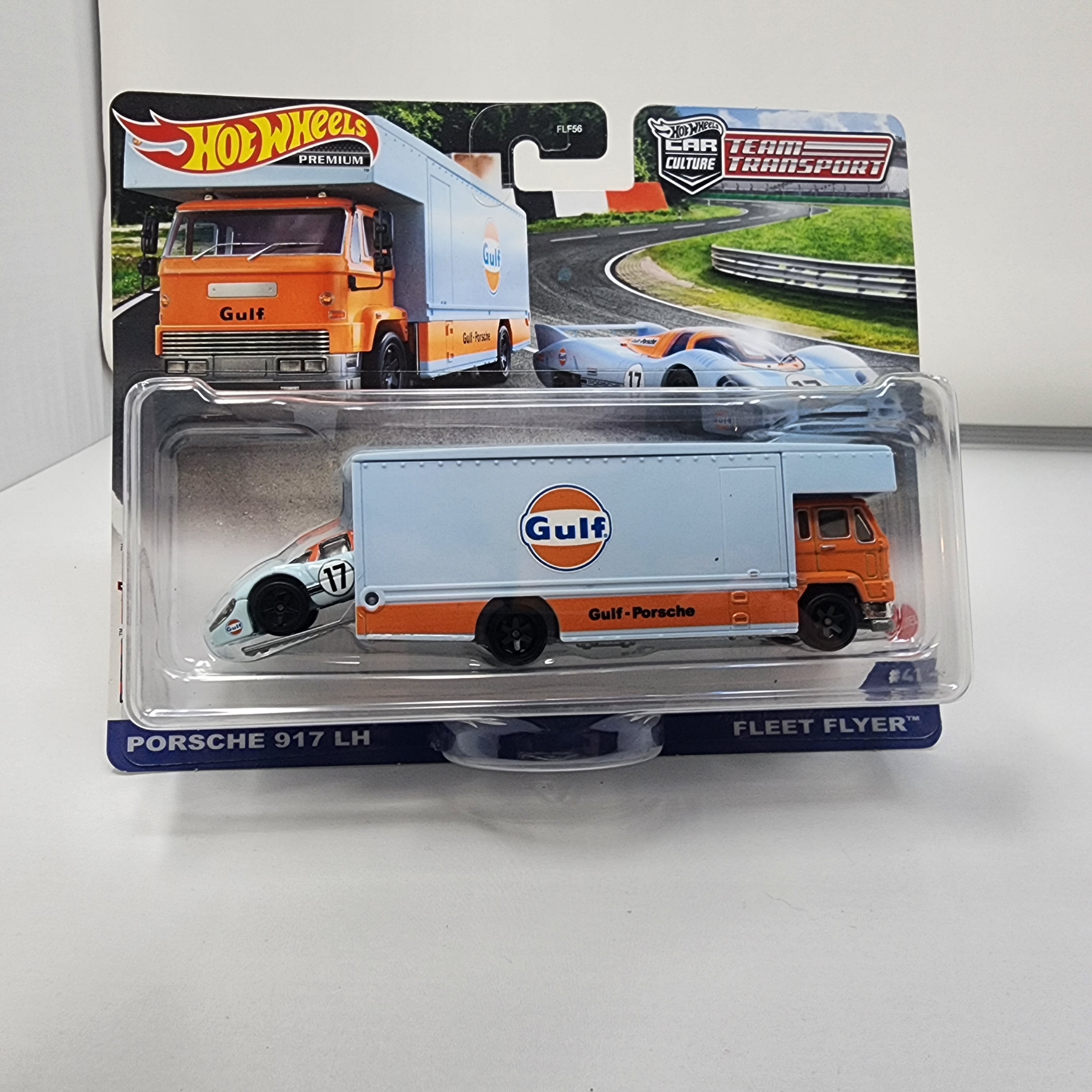 Porsche 917 LH & Fleet Flyer * 2022 Hot Wheels Team Transport Car