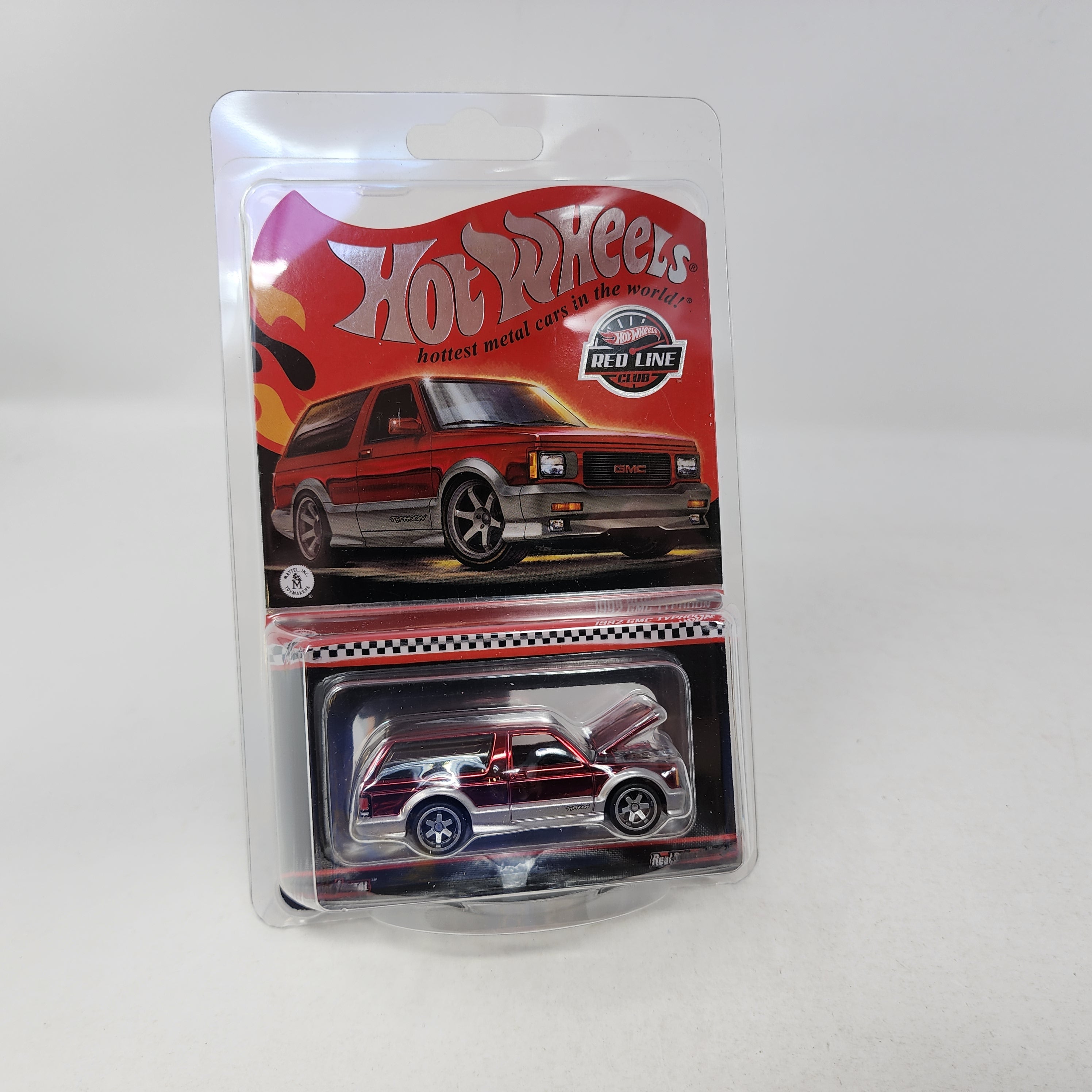 1992 GMC Typhoon * RED * Hot Wheels Red Line Club RLC