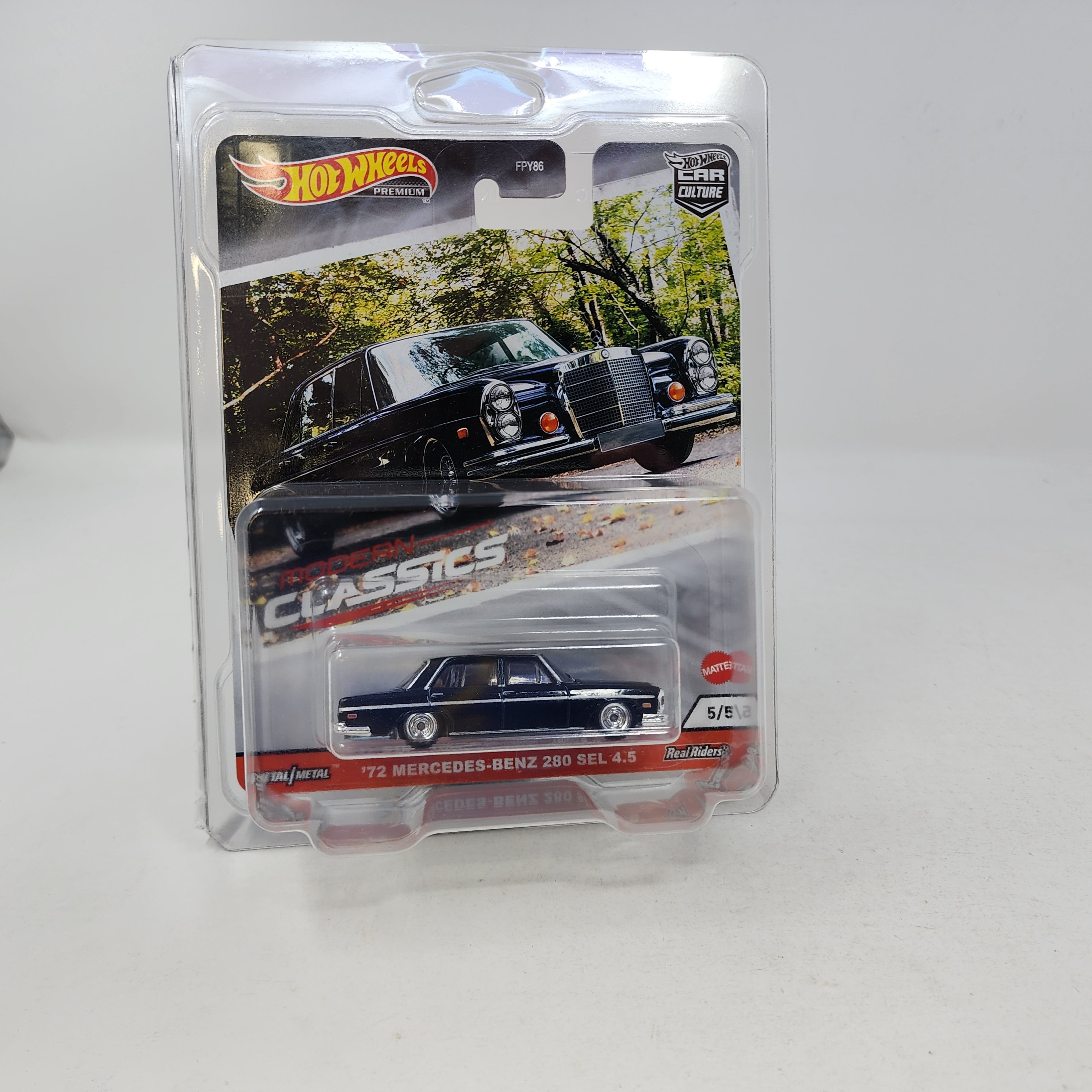72 Mercedes-Benz 280 SEL 4.5 * Hot Wheels Car Culture Modern