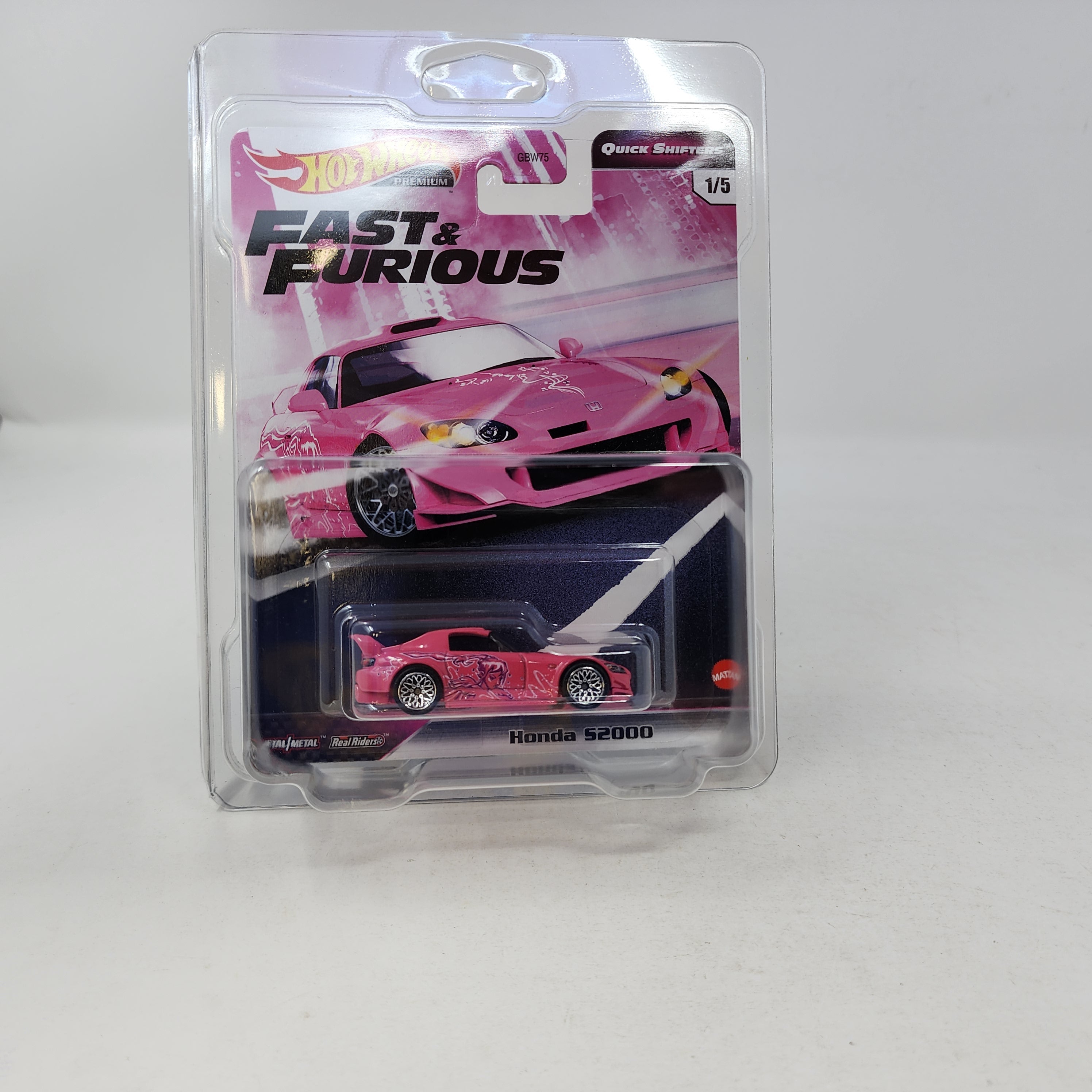 【エラー品】Hotwheels6FAST&FURIOUS Honda S2000 Hot Wheels Fast & Furious Honda S2000 2 Fast 2 Furious 1:64