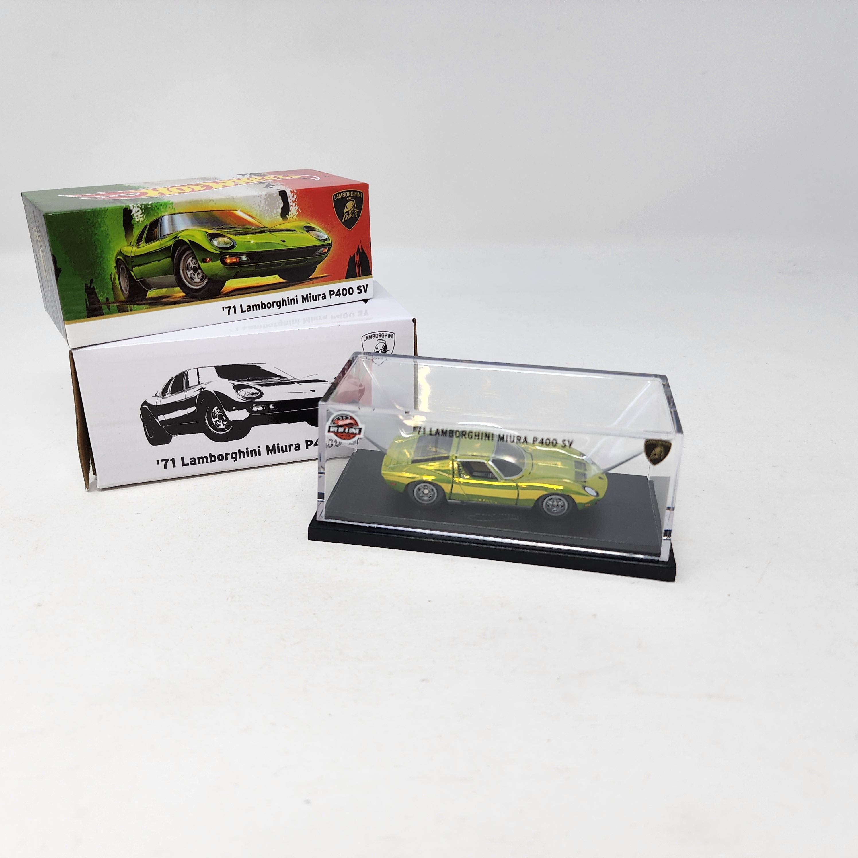 71 Lamborghini Miura P400 SV * Hot Wheels Red Line Club RLC