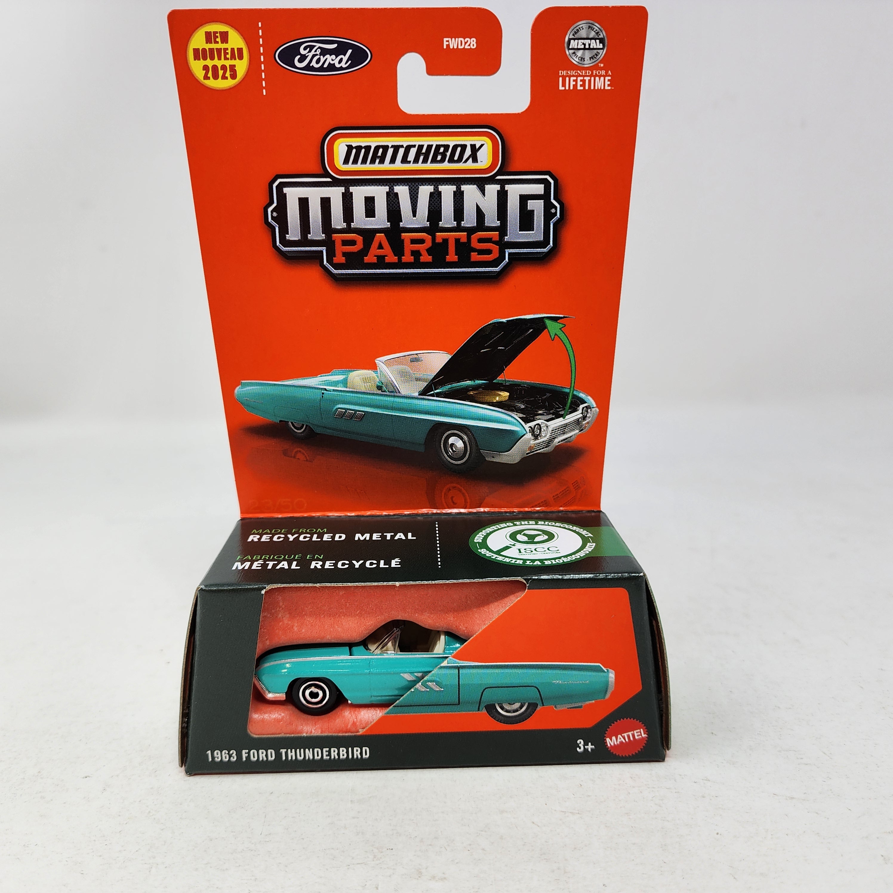 1963 Ford Thunderbird * 2025 Matchbox Moving Parts Case G