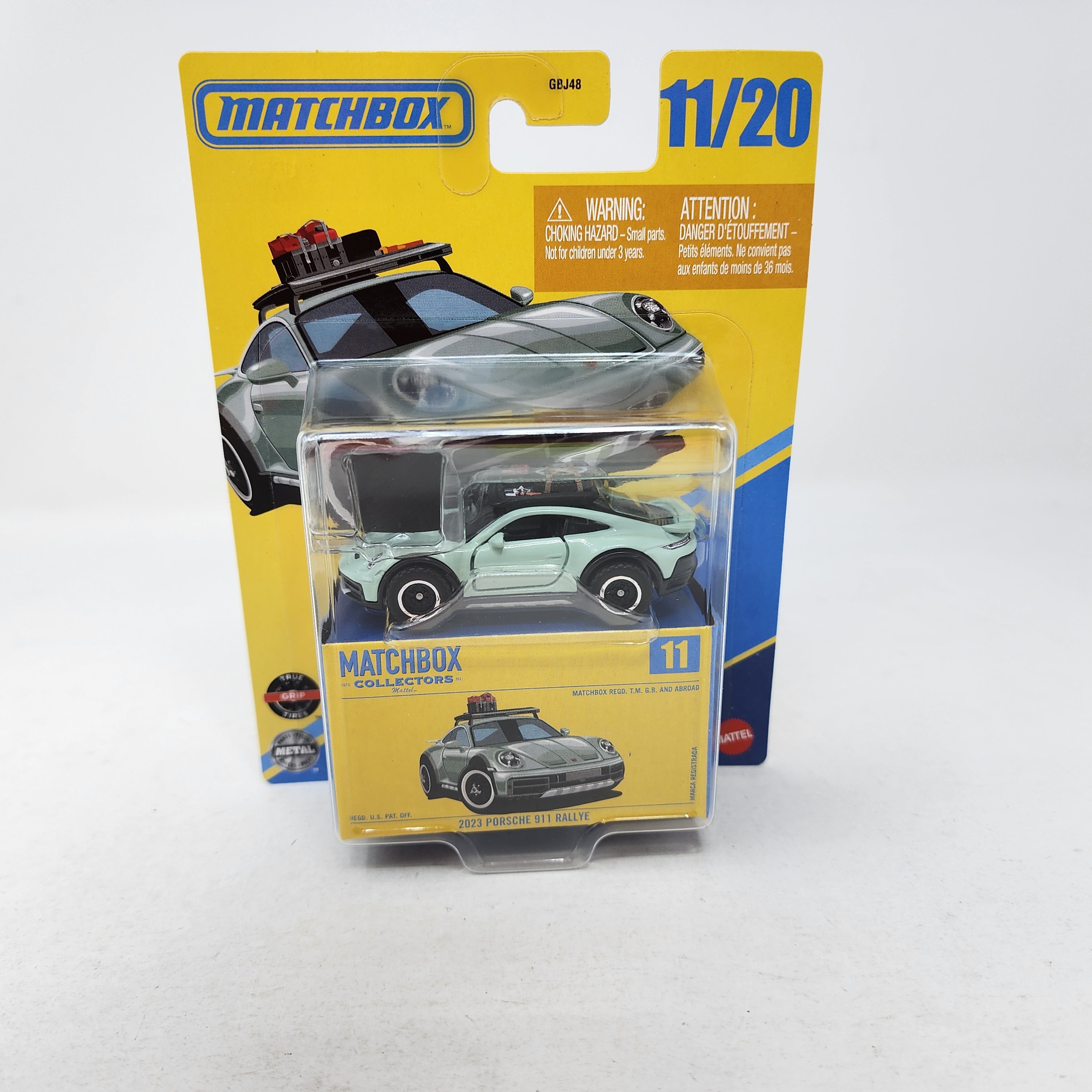2023 Porsche 911 Rallye #11 * Light Green * 2025 Matchbox
