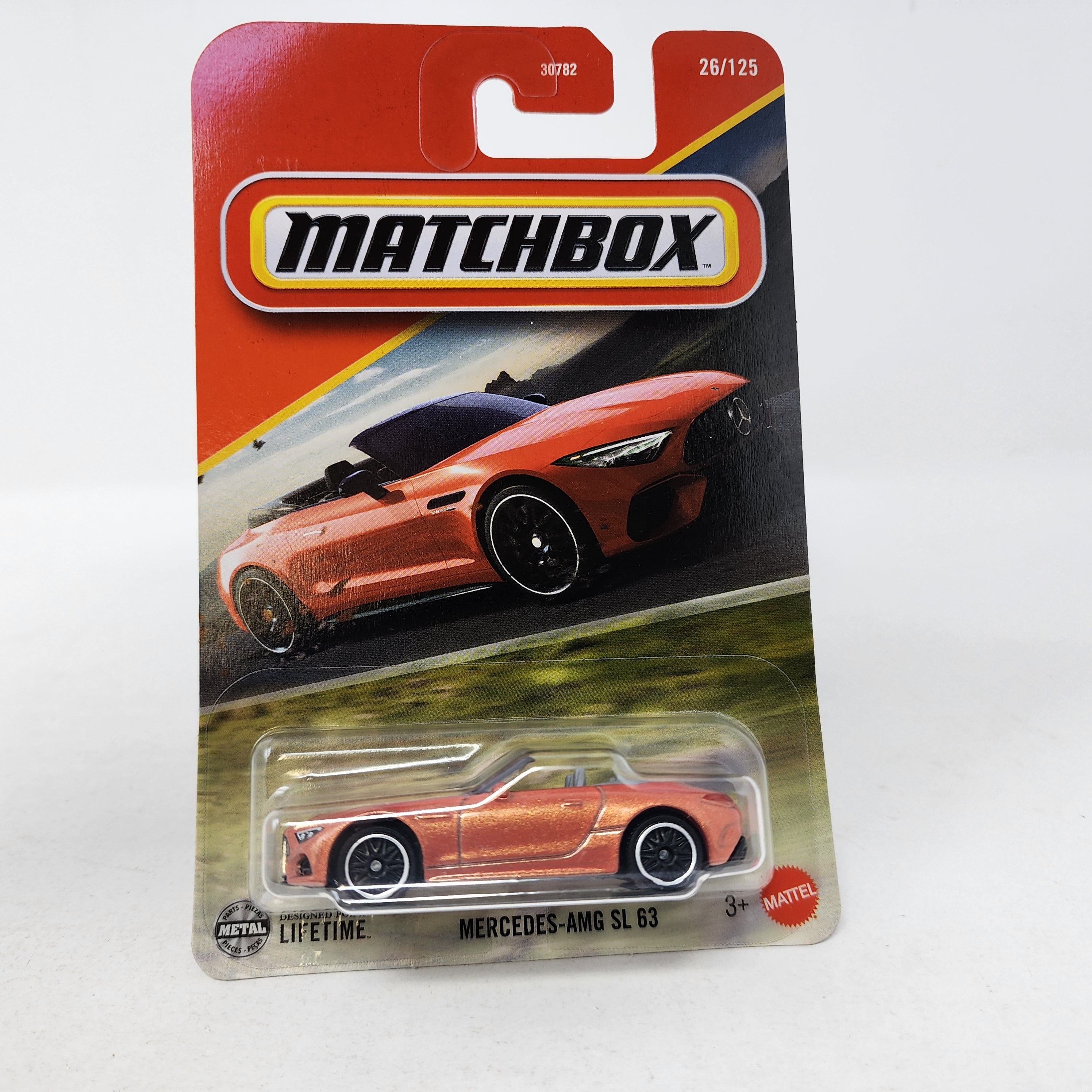 Mercedes-AMG SL 63 #26 * Orange * 2025 Matchbox Power Case J