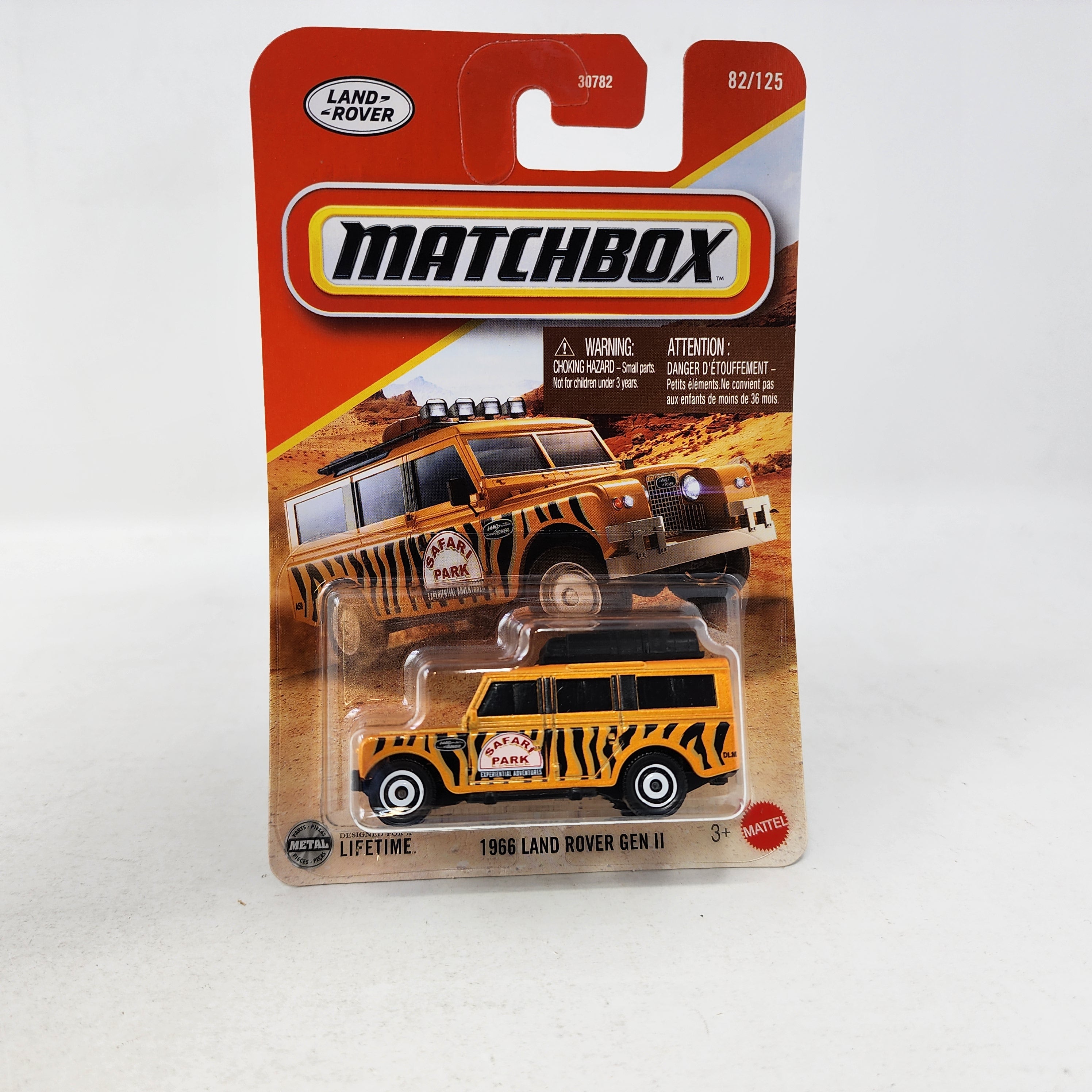 1966 Land Rover GEN II #82 * Orange * 2025 Matchbox Case M