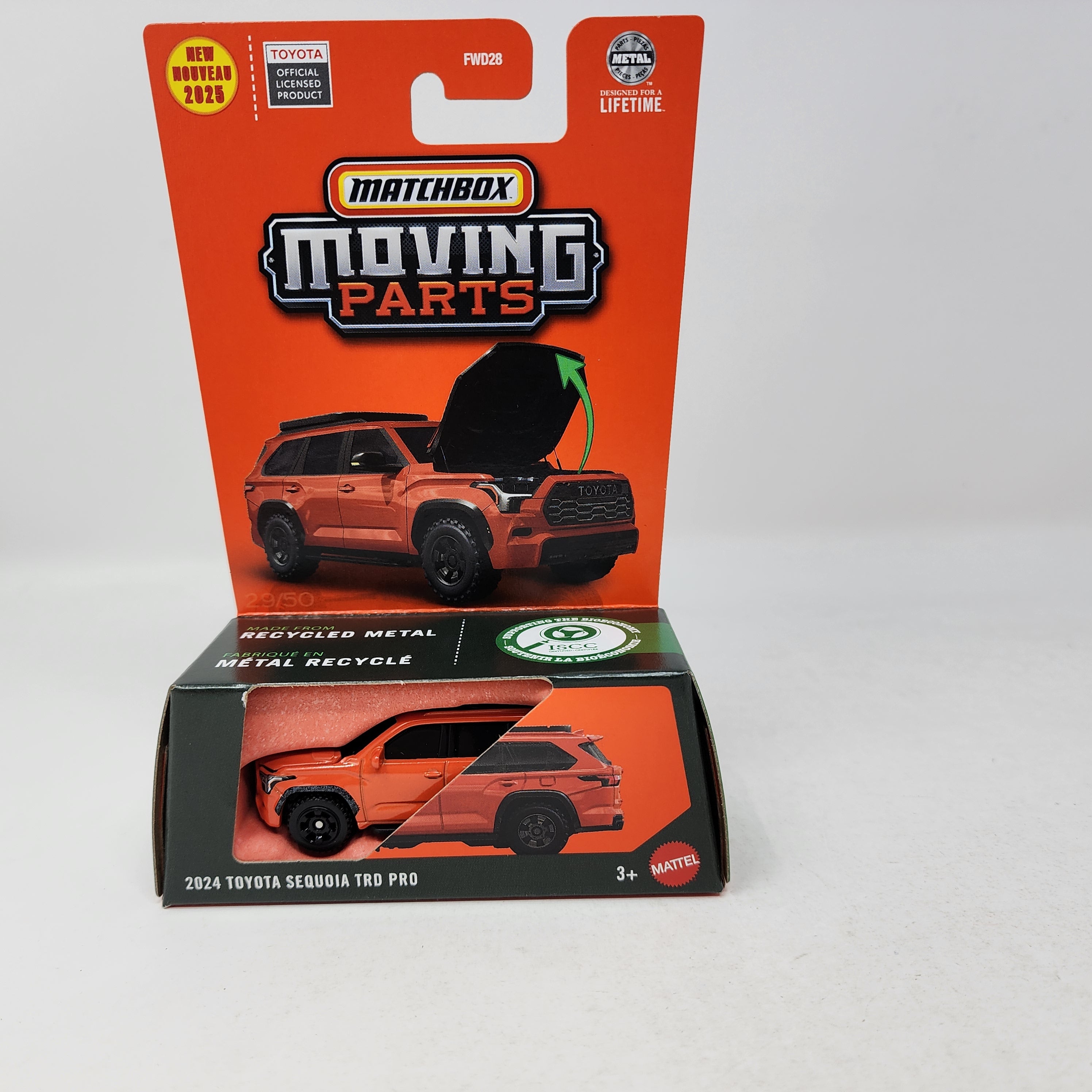 2024 Toyota Sequoia TRD Pro * 2025 Matchbox Moving Parts Case H