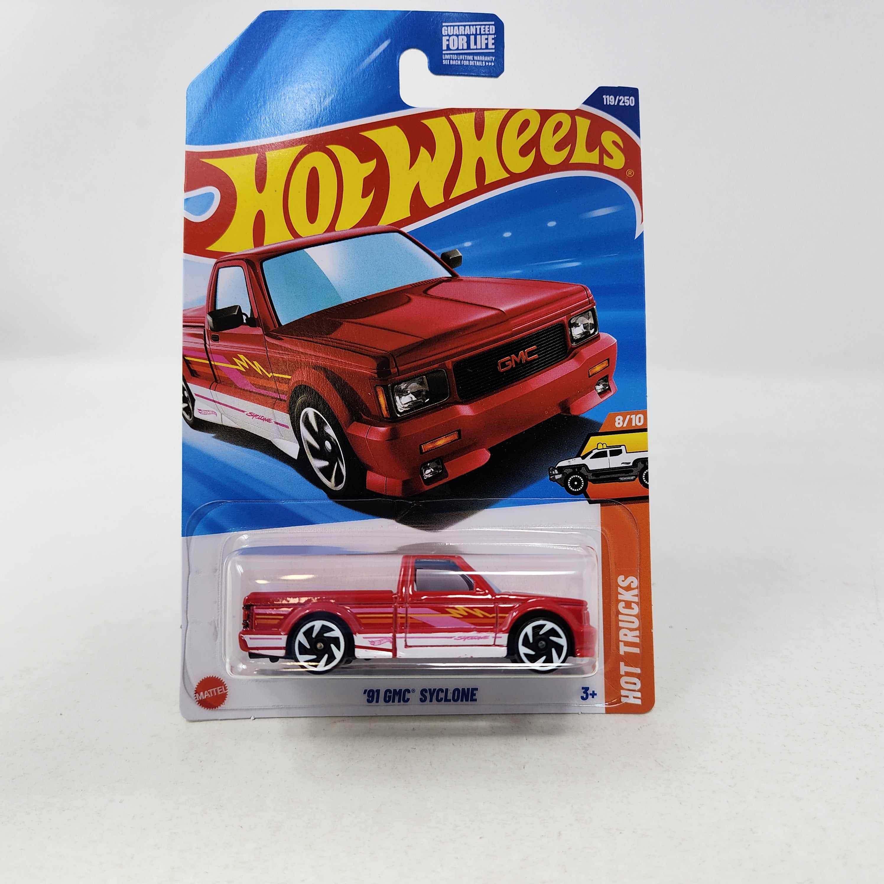 91 GMC Syclone #119 * RED * 2025 Hot Wheels NEW! Case Q