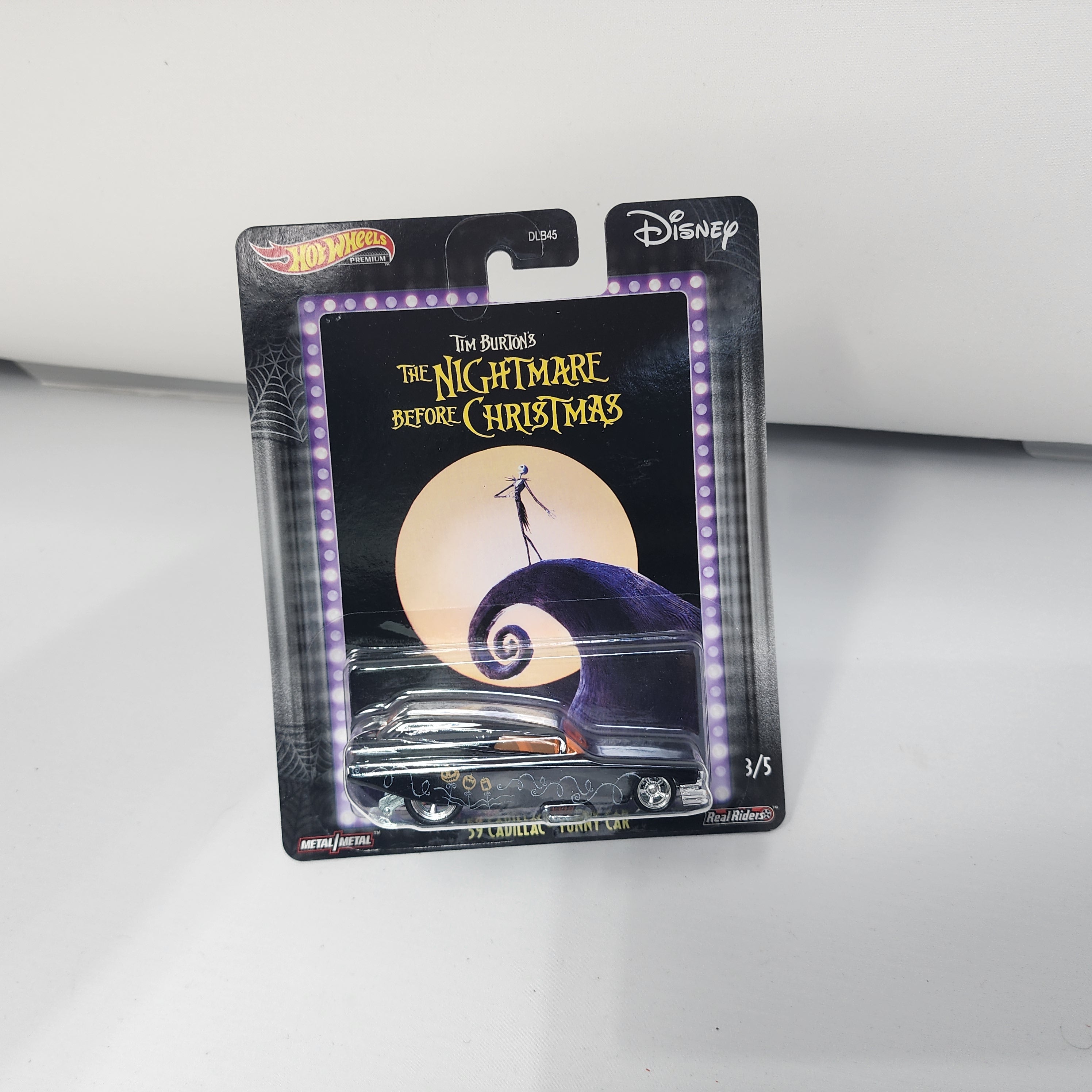 プリングルズ　ミニカー 59 Cadillac Funny Car Nightmare Before Christmas * Hot Wheels