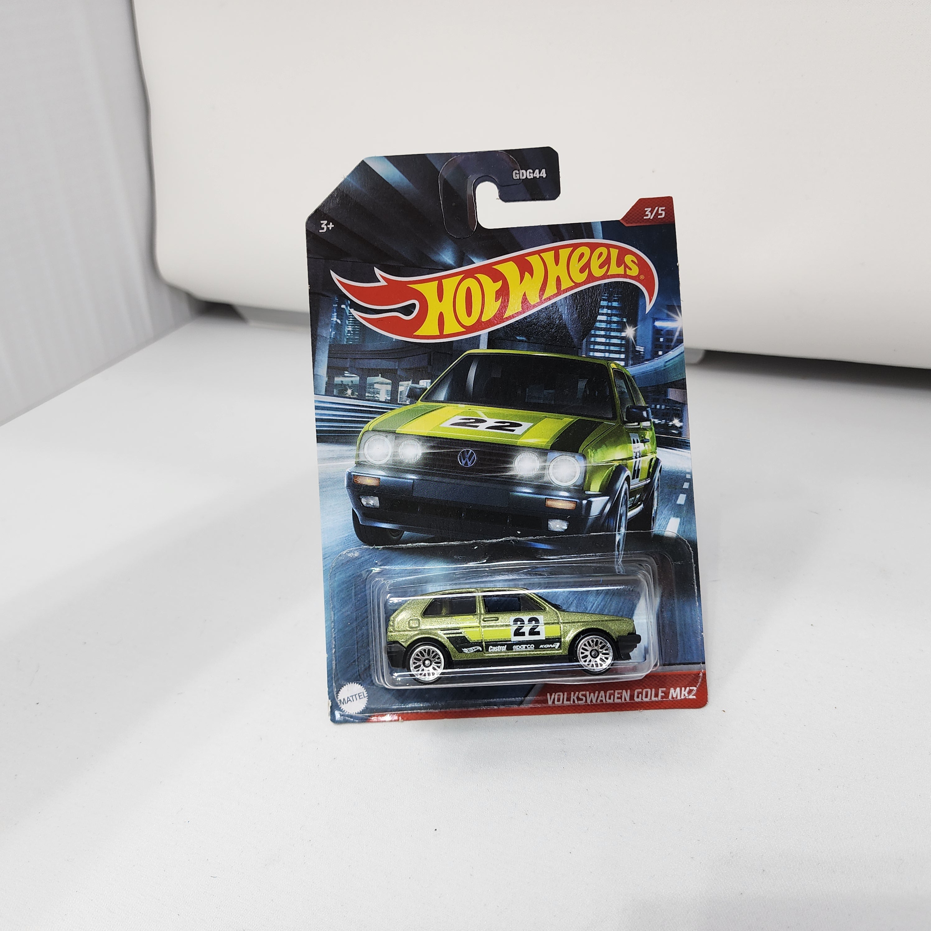 Volkswagen Golf MK2 * Green * Hot Wheels Street Racers