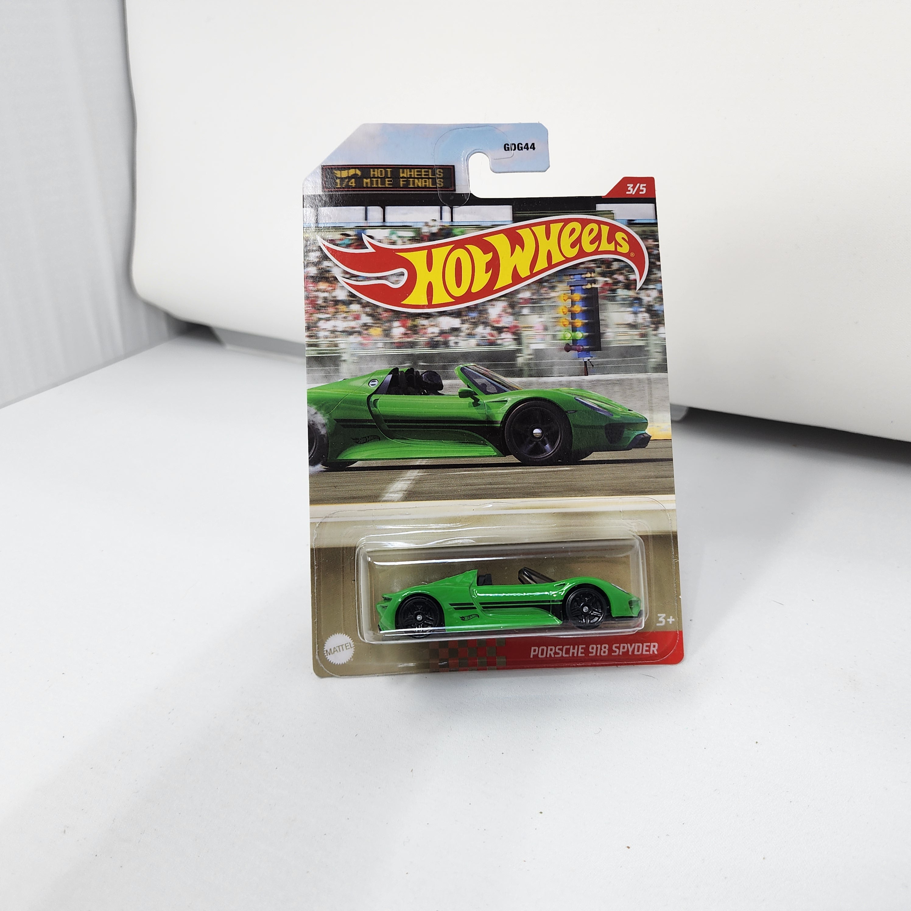 ミニカー Hot Wheels 15th Annual Collector's Porsche 918 Spyder * Green * Hot Wheels 1/4 Mile Finals