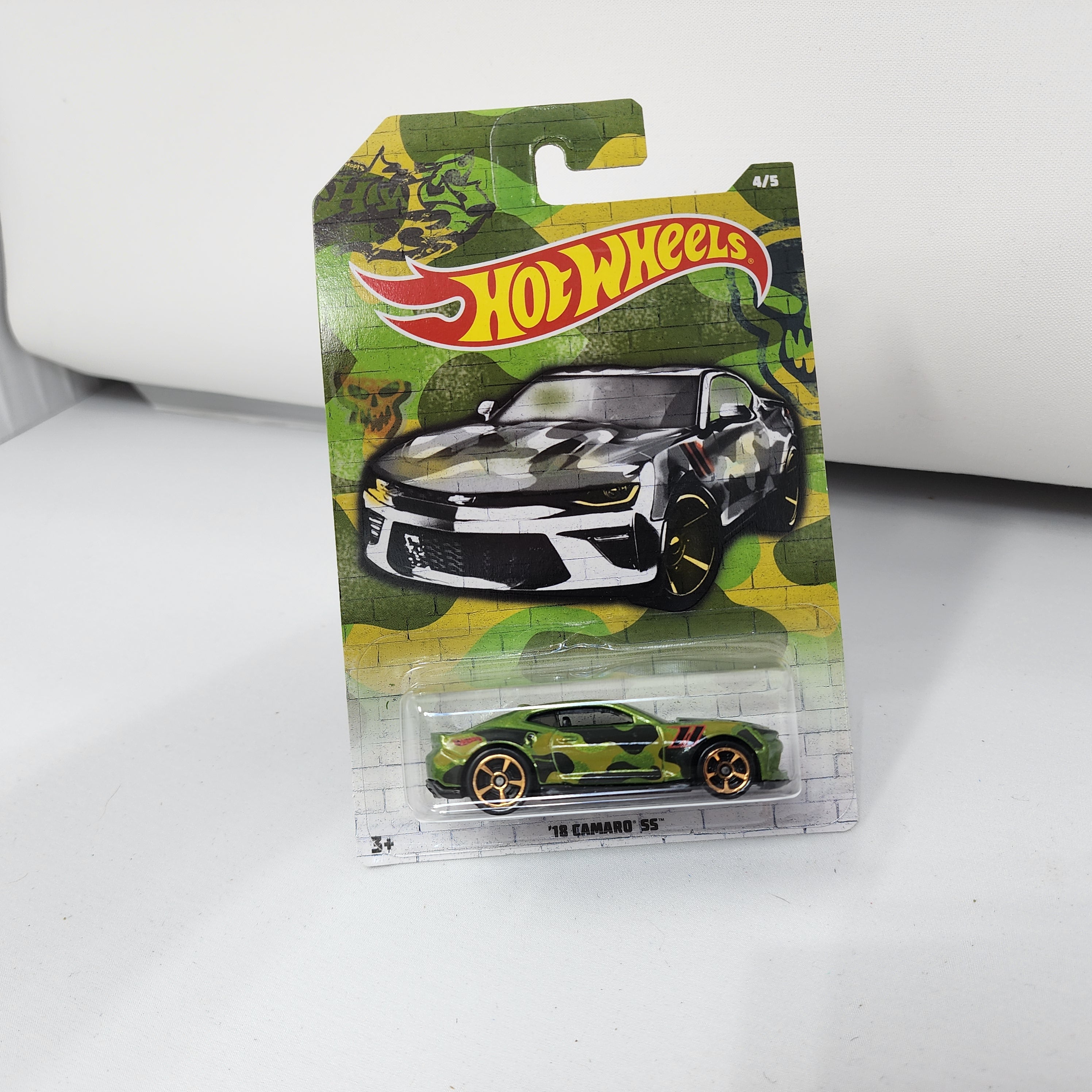 18 Camaro SS * Hot Wheels Camo Series – Wheelcollectors LLC